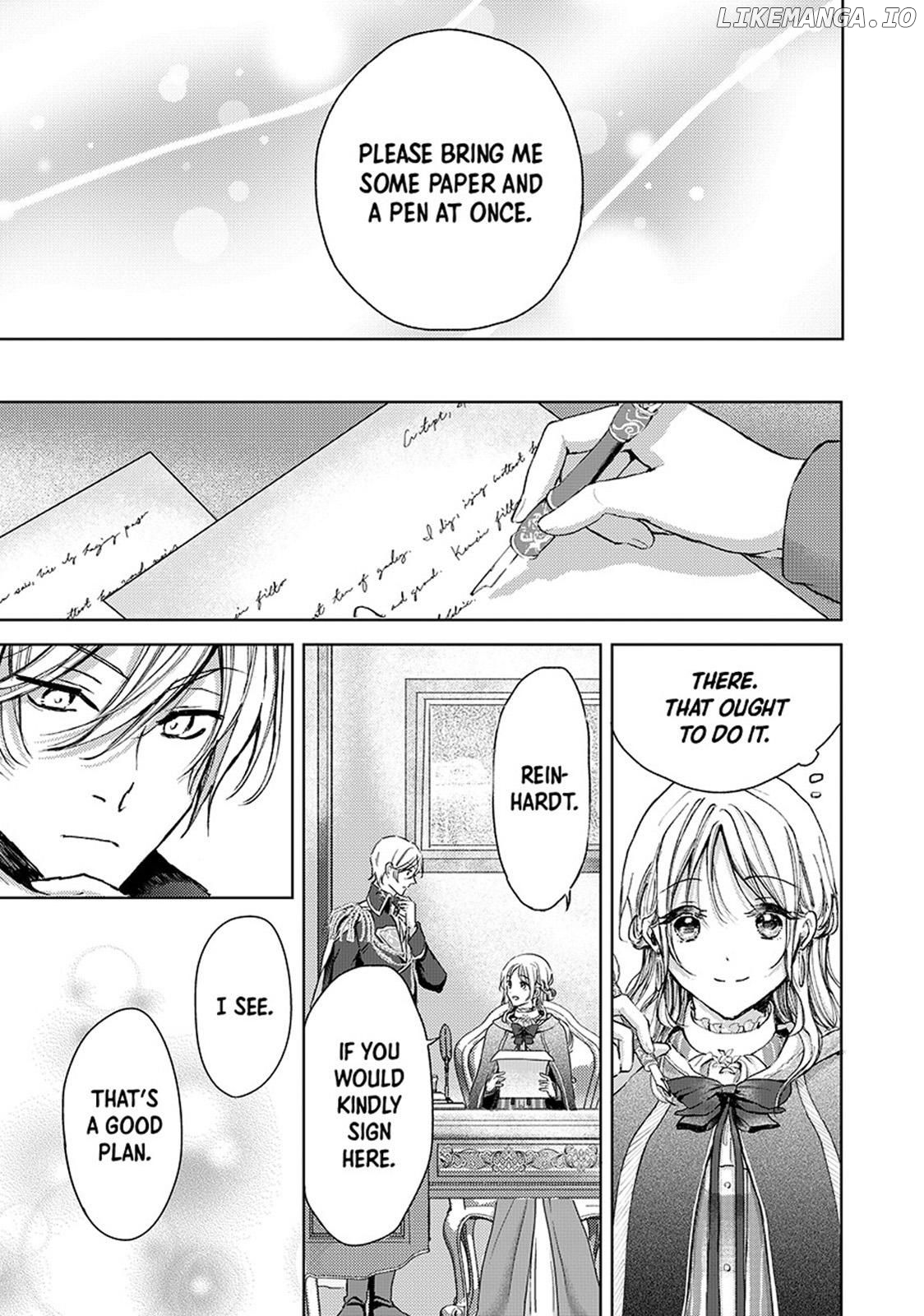Ouhi-sama wa Rikon shitai - Isekai kara Seijo-sama ga Kita no de, Mou Oyaku Gomen desu wa ne? Chapter 21.2 - page 9