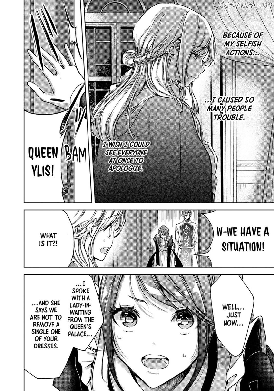 Ouhi-sama wa Rikon shitai - Isekai kara Seijo-sama ga Kita no de, Mou Oyaku Gomen desu wa ne? Chapter 21.2 - page 4