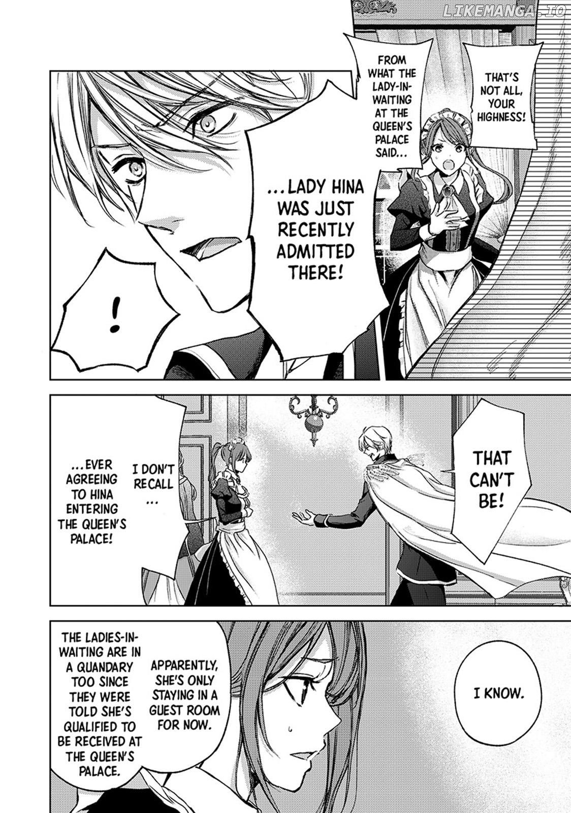 Ouhi-sama wa Rikon shitai - Isekai kara Seijo-sama ga Kita no de, Mou Oyaku Gomen desu wa ne? Chapter 21.2 - page 6