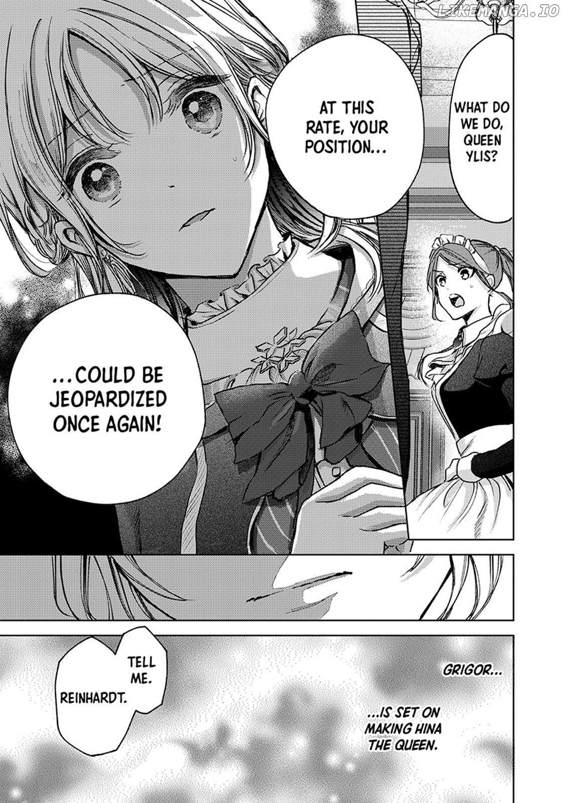 Ouhi-sama wa Rikon shitai - Isekai kara Seijo-sama ga Kita no de, Mou Oyaku Gomen desu wa ne? Chapter 21.2 - page 7