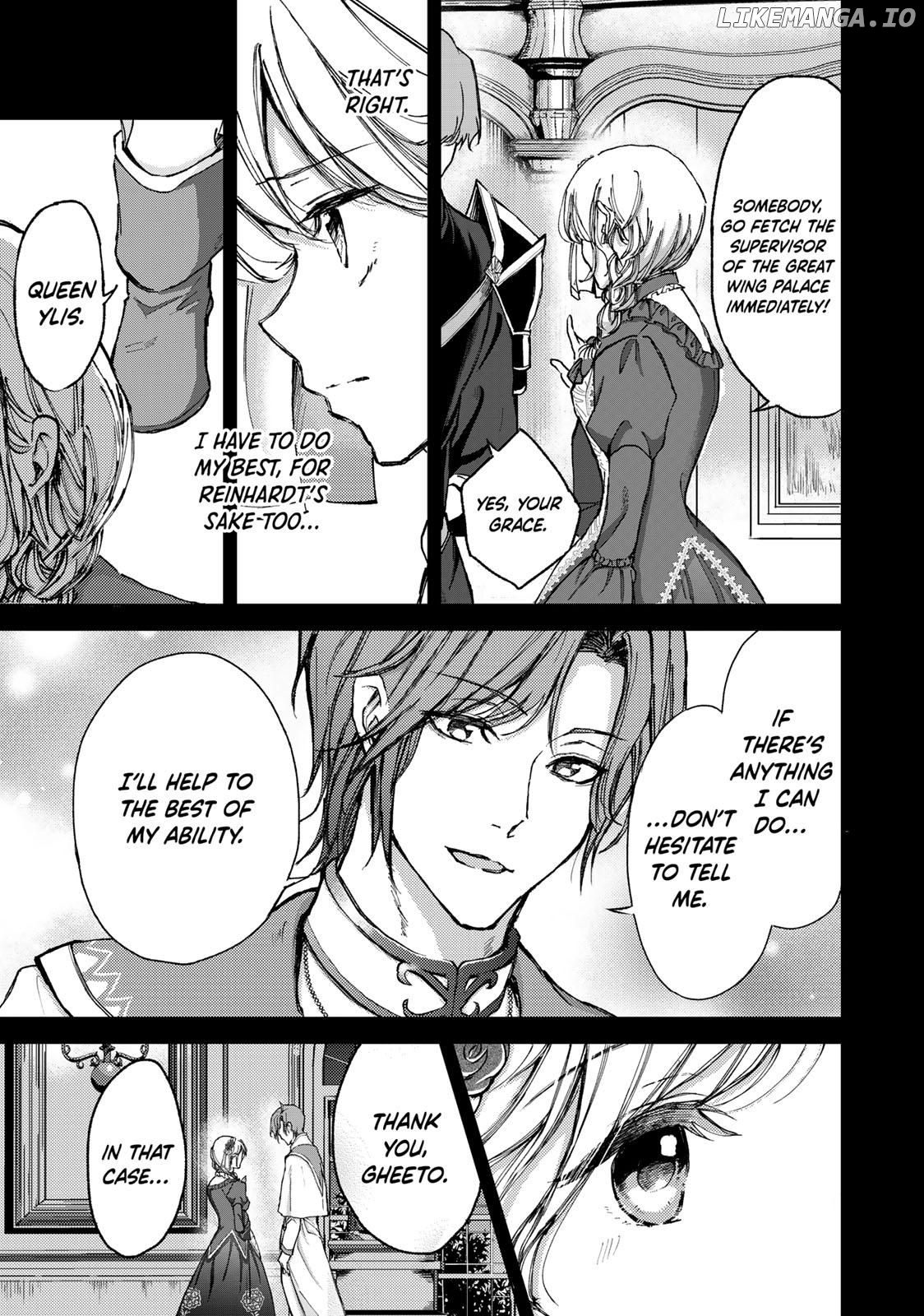 Ouhi-sama wa Rikon shitai - Isekai kara Seijo-sama ga Kita no de, Mou Oyaku Gomen desu wa ne? Chapter 23.1 - page 9