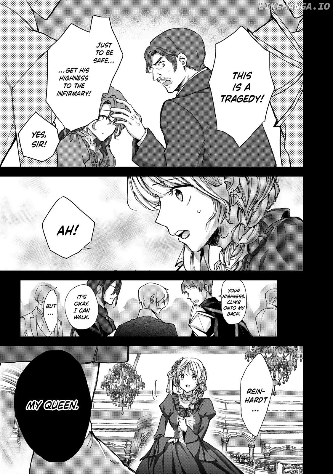 Ouhi-sama wa Rikon shitai - Isekai kara Seijo-sama ga Kita no de, Mou Oyaku Gomen desu wa ne? Chapter 23.1 - page 7