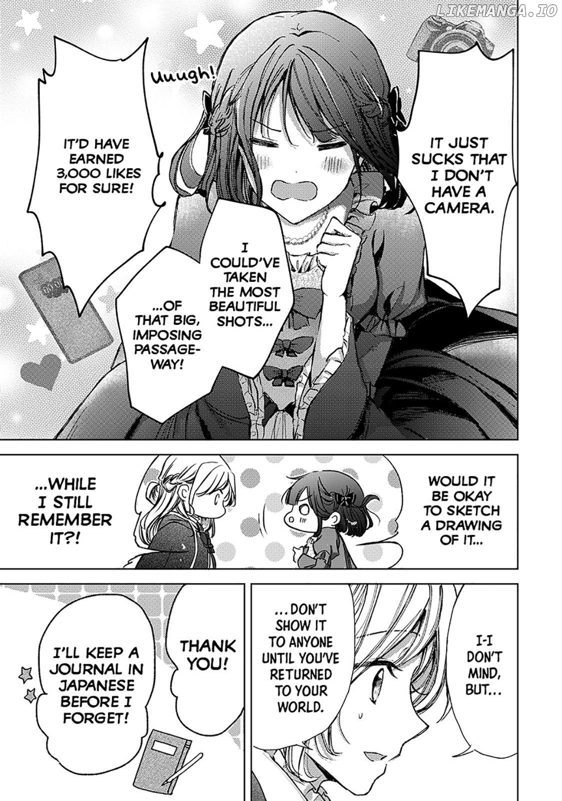Ouhi-sama wa Rikon shitai - Isekai kara Seijo-sama ga Kita no de, Mou Oyaku Gomen desu wa ne? Chapter 23.4 - page 1
