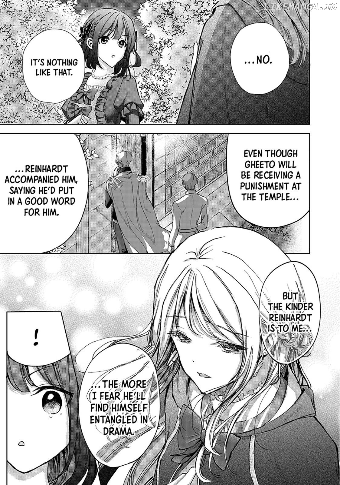 Ouhi-sama wa Rikon shitai - Isekai kara Seijo-sama ga Kita no de, Mou Oyaku Gomen desu wa ne? Chapter 23.4 - page 3