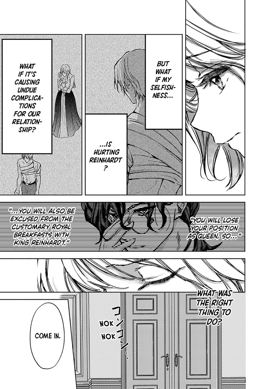Ouhi-sama wa Rikon shitai - Isekai kara Seijo-sama ga Kita no de, Mou Oyaku Gomen desu wa ne? Chapter 24.1 - page 9