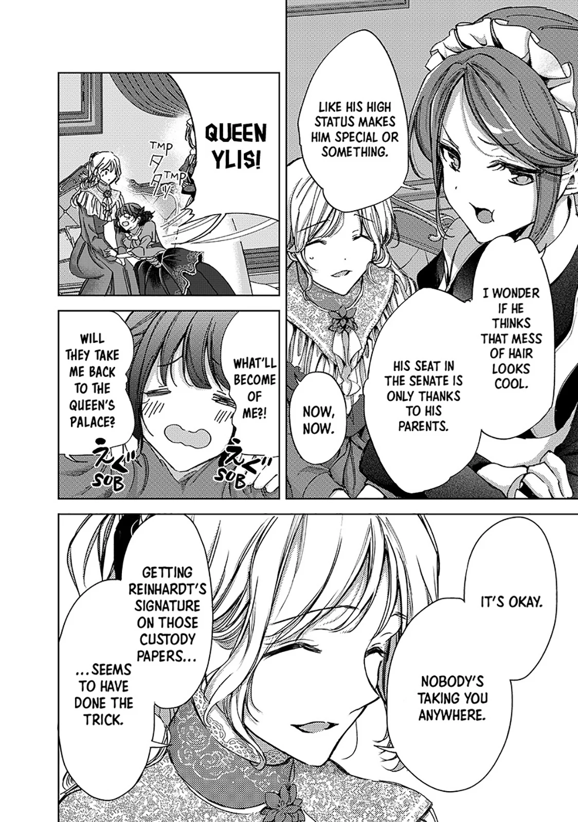 Ouhi-sama wa Rikon shitai - Isekai kara Seijo-sama ga Kita no de, Mou Oyaku Gomen desu wa ne? Chapter 24.1 - page 4