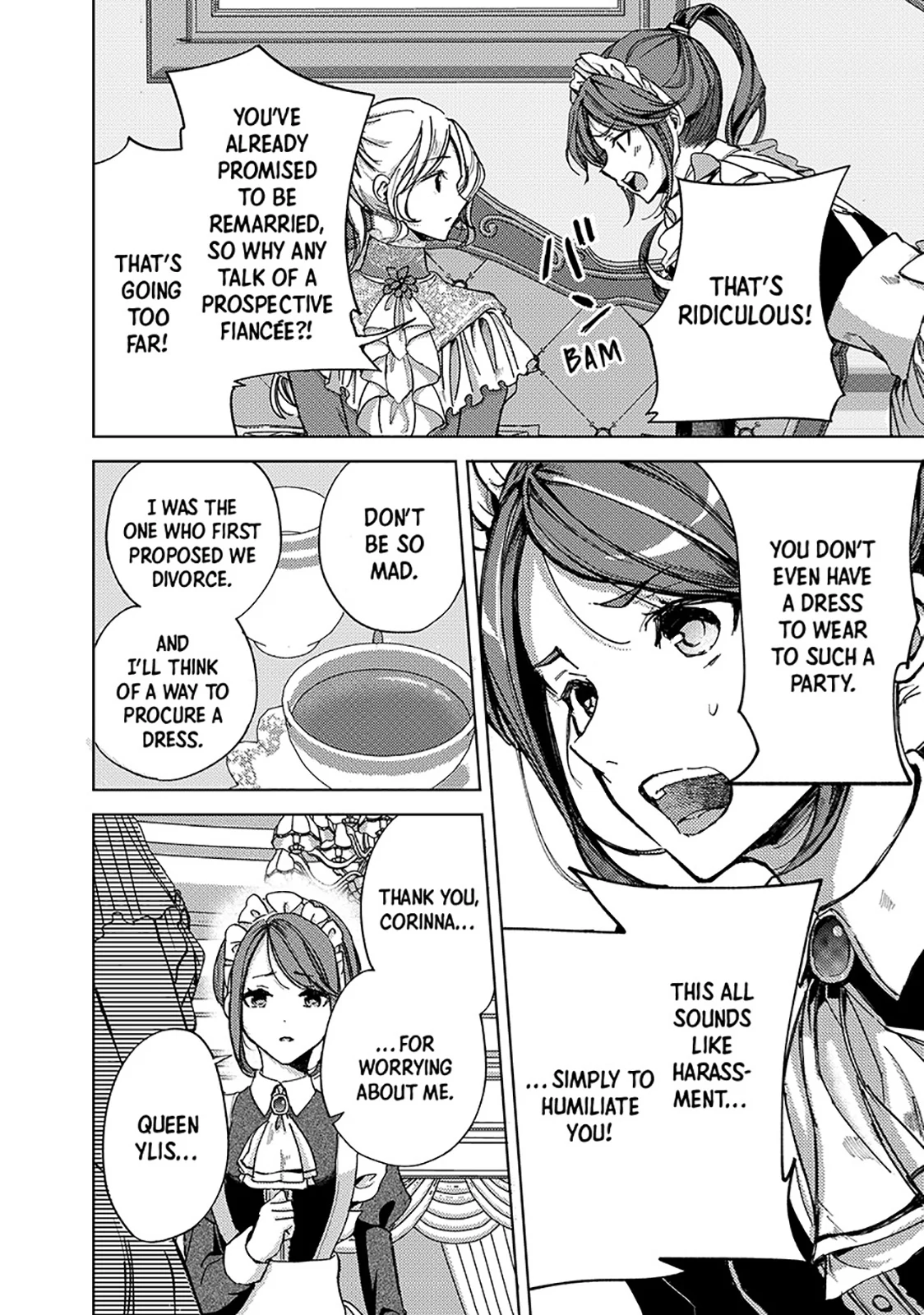 Ouhi-sama wa Rikon shitai - Isekai kara Seijo-sama ga Kita no de, Mou Oyaku Gomen desu wa ne? Chapter 24.1 - page 6