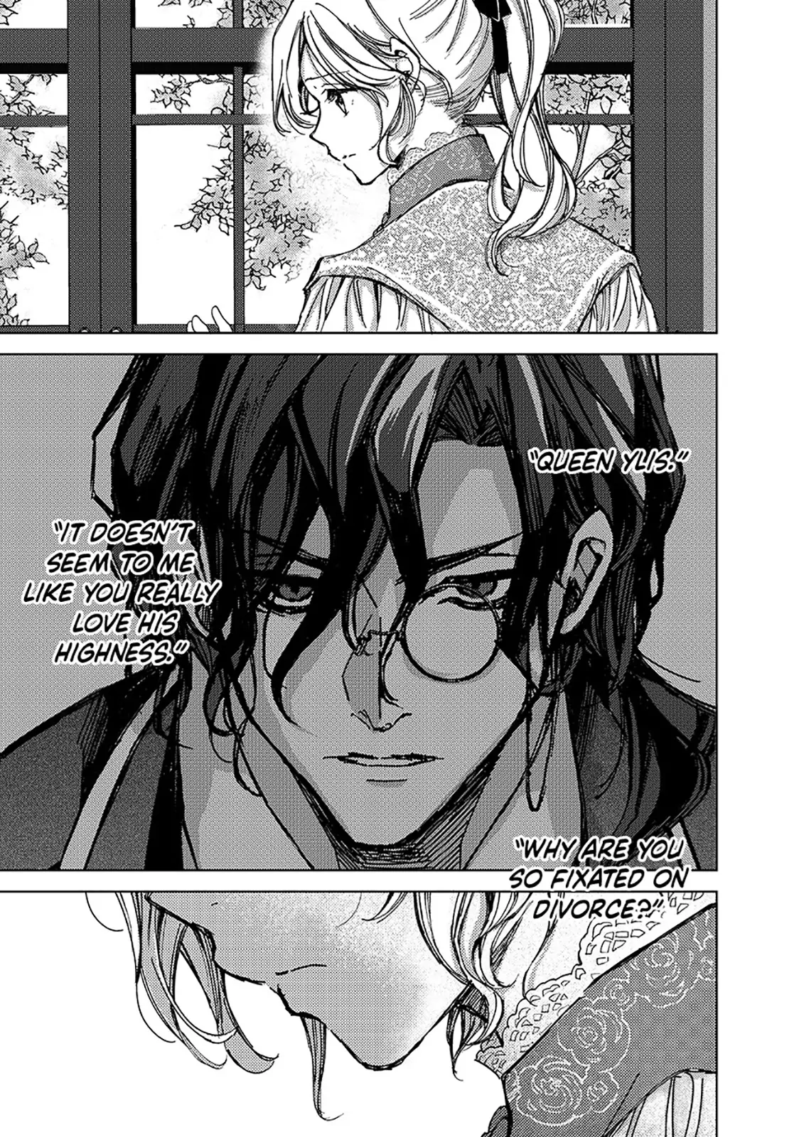 Ouhi-sama wa Rikon shitai - Isekai kara Seijo-sama ga Kita no de, Mou Oyaku Gomen desu wa ne? Chapter 24.1 - page 7