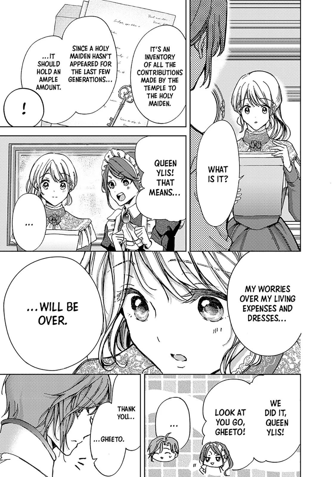 Ouhi-sama wa Rikon shitai - Isekai kara Seijo-sama ga Kita no de, Mou Oyaku Gomen desu wa ne? Chapter 24.2 - page 7