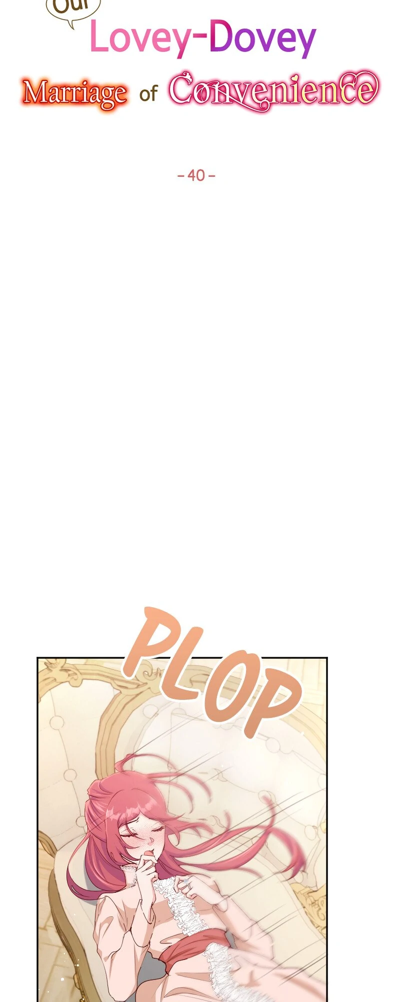 Our Lovey-Dovey Marriage of Convenience Chapter 40 - page 3