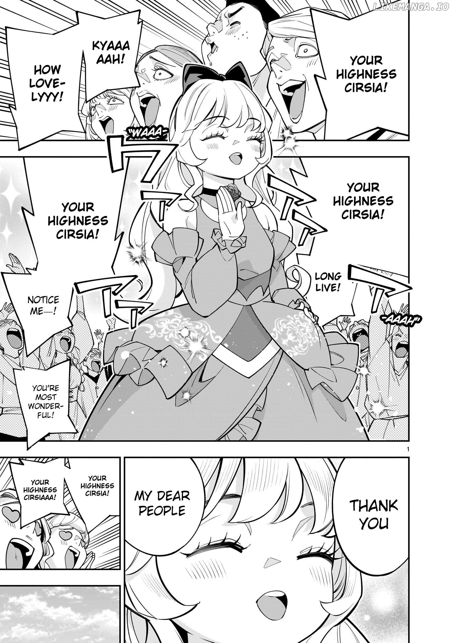 The Death Defying Princess Creates a Yuri Harem to Survive Chapter 6 - page 1