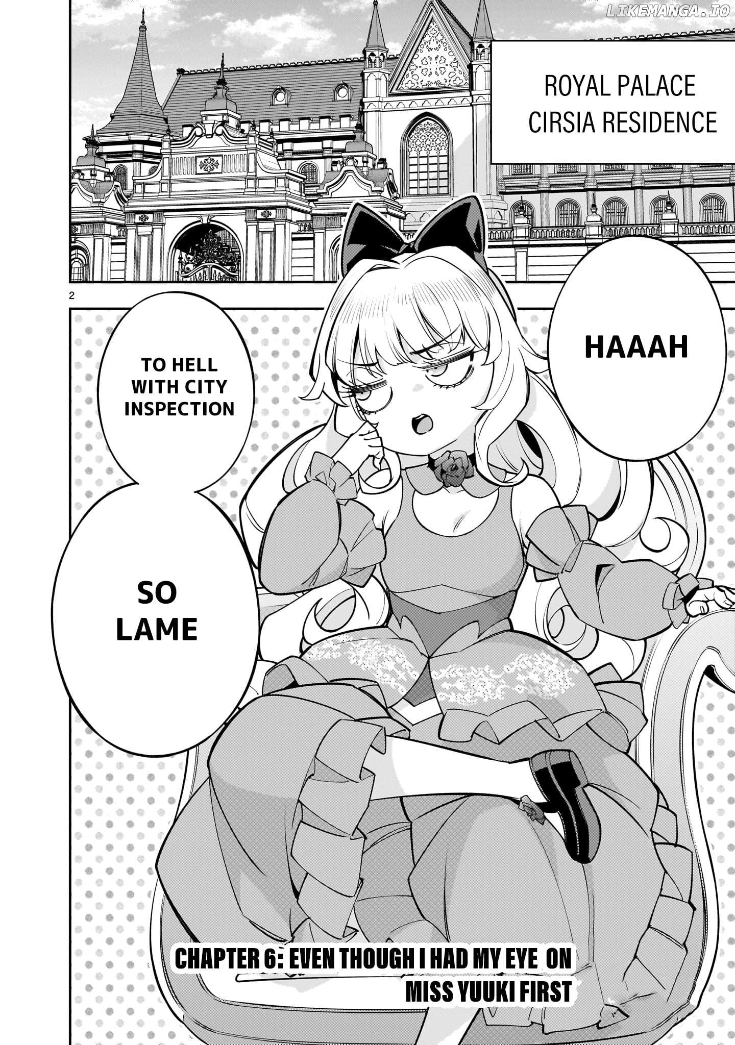 The Death Defying Princess Creates a Yuri Harem to Survive Chapter 6 - page 2