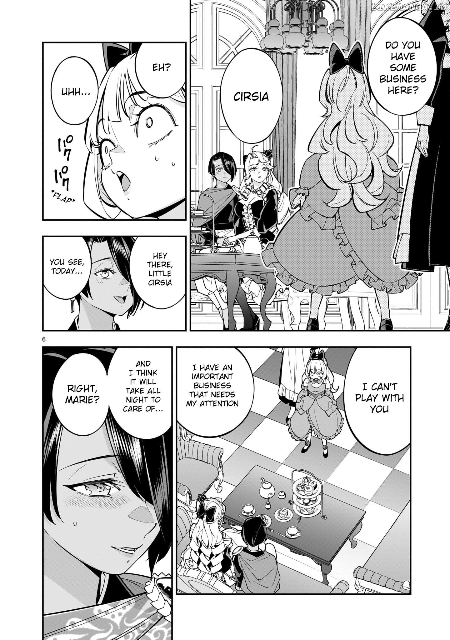 The Death Defying Princess Creates a Yuri Harem to Survive Chapter 6 - page 24