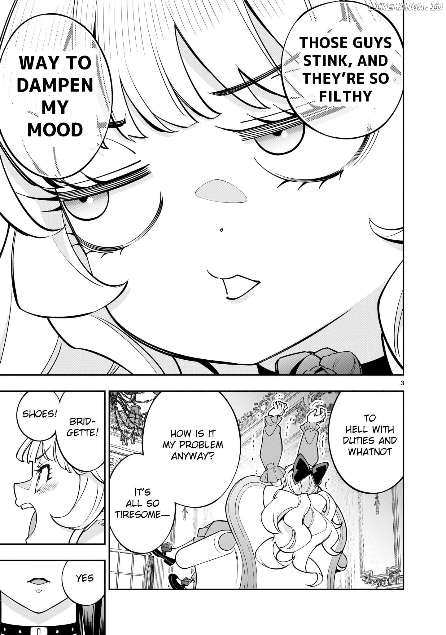 The Death Defying Princess Creates a Yuri Harem to Survive Chapter 6 - page 3