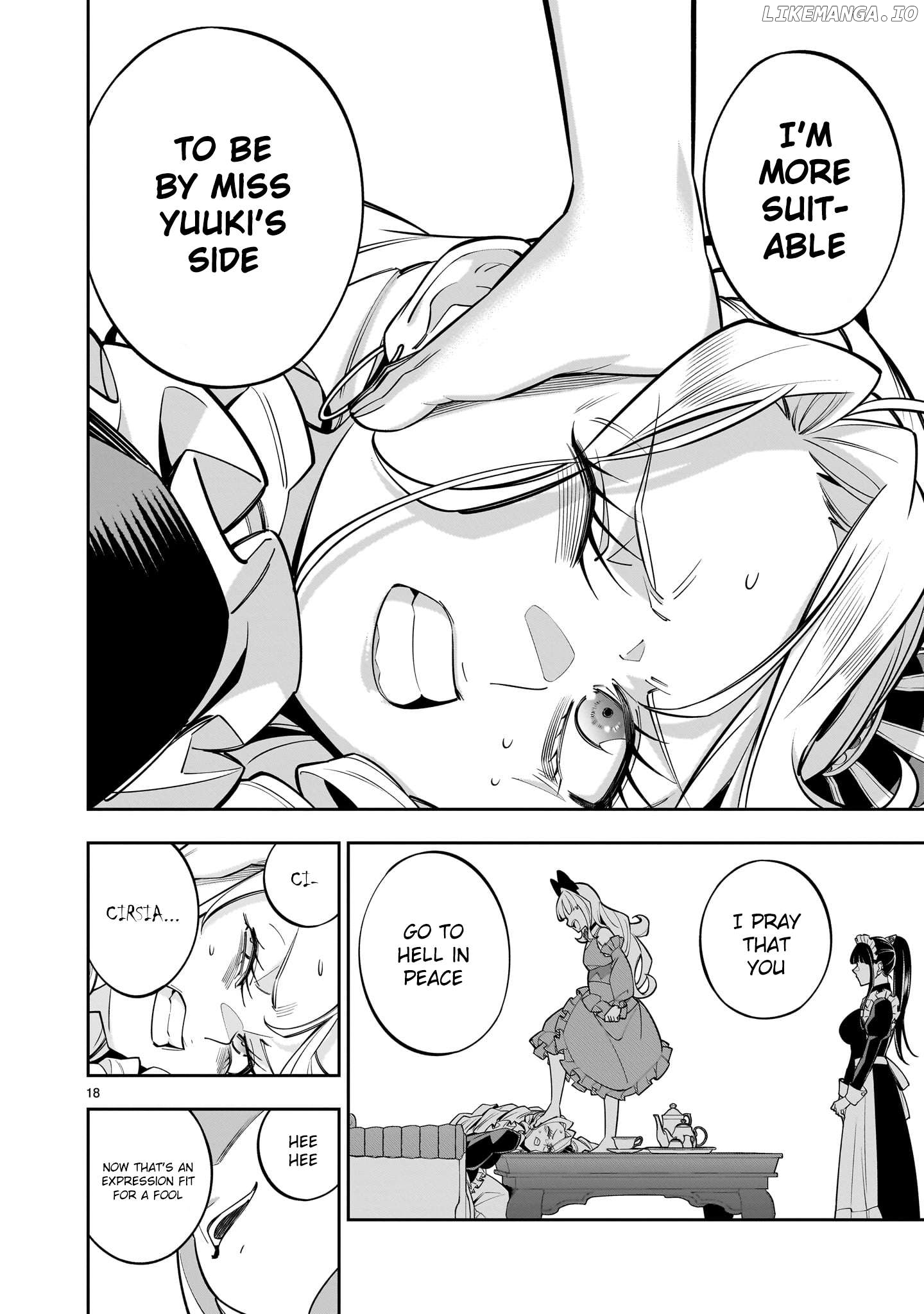 The Death Defying Princess Creates a Yuri Harem to Survive Chapter 6 - page 35