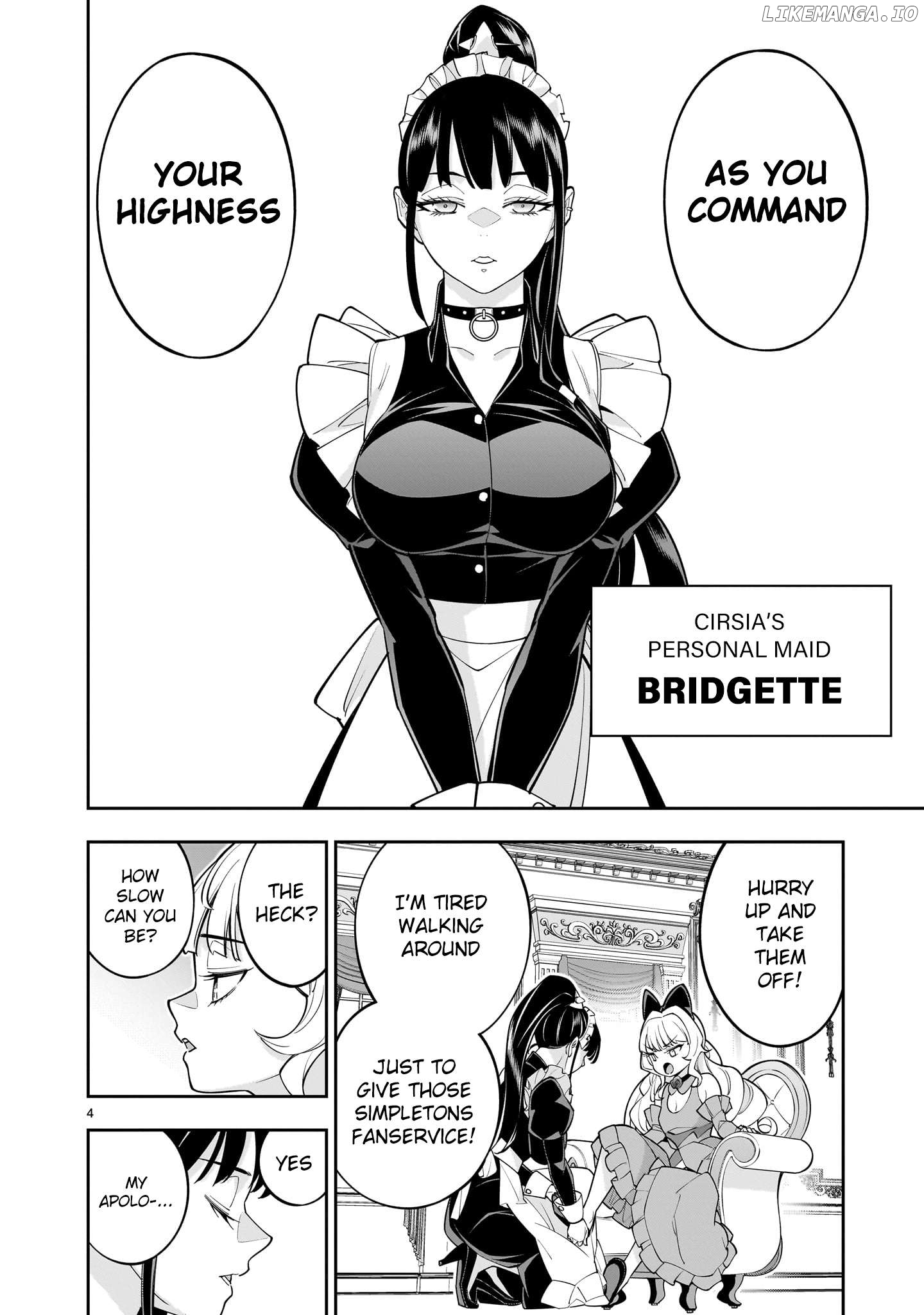 The Death Defying Princess Creates a Yuri Harem to Survive Chapter 6 - page 4