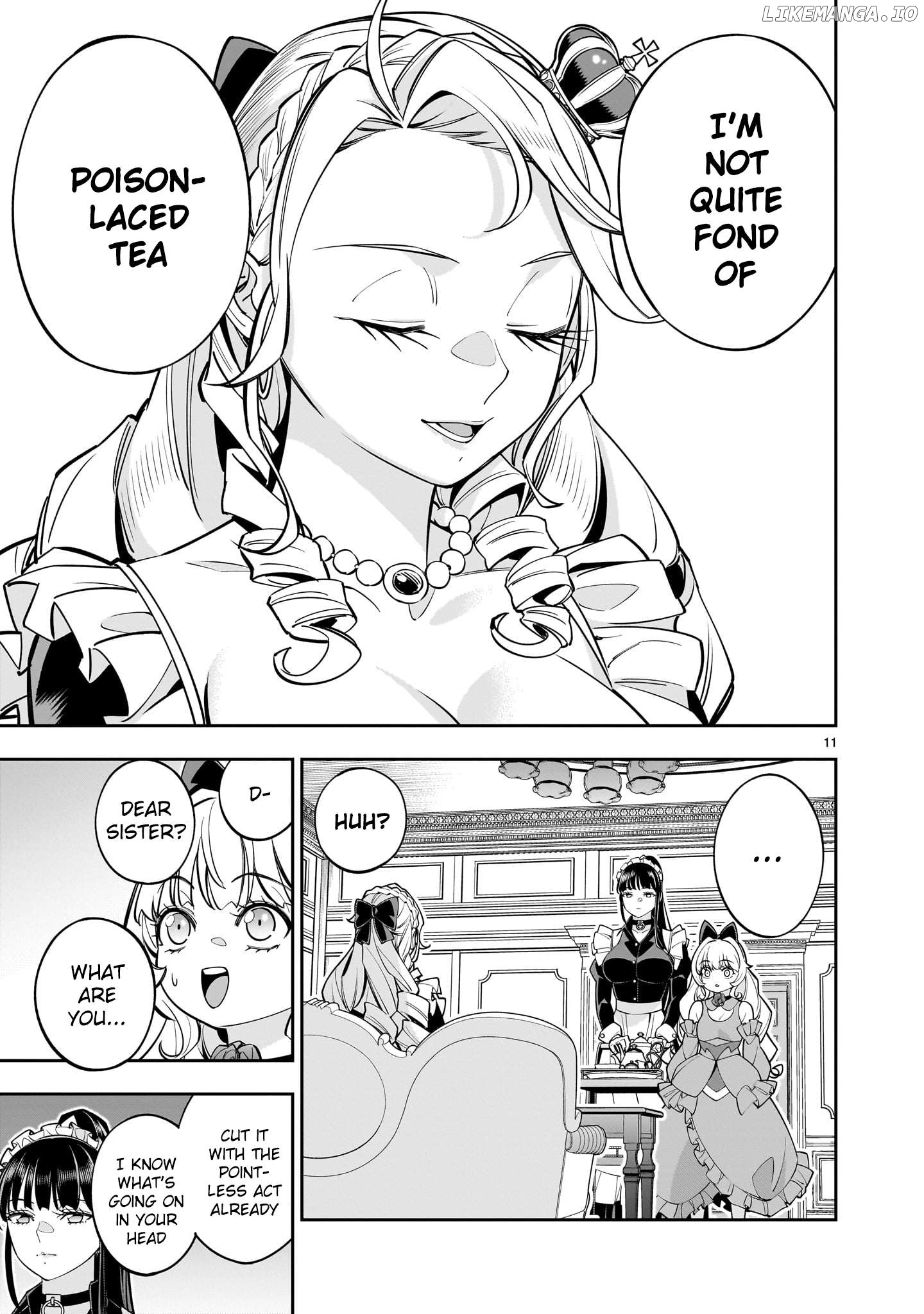 The Death Defying Princess Creates a Yuri Harem to Survive Chapter 7 - page 10