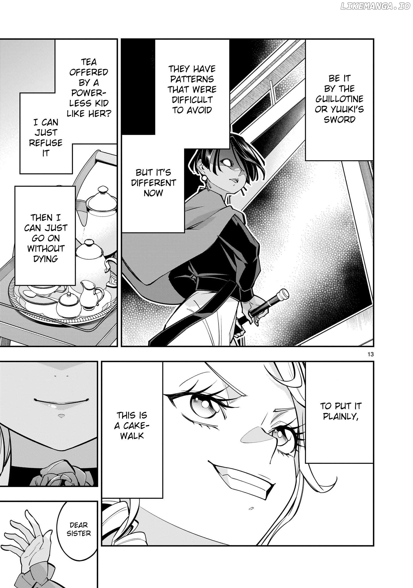The Death Defying Princess Creates a Yuri Harem to Survive Chapter 7 - page 12