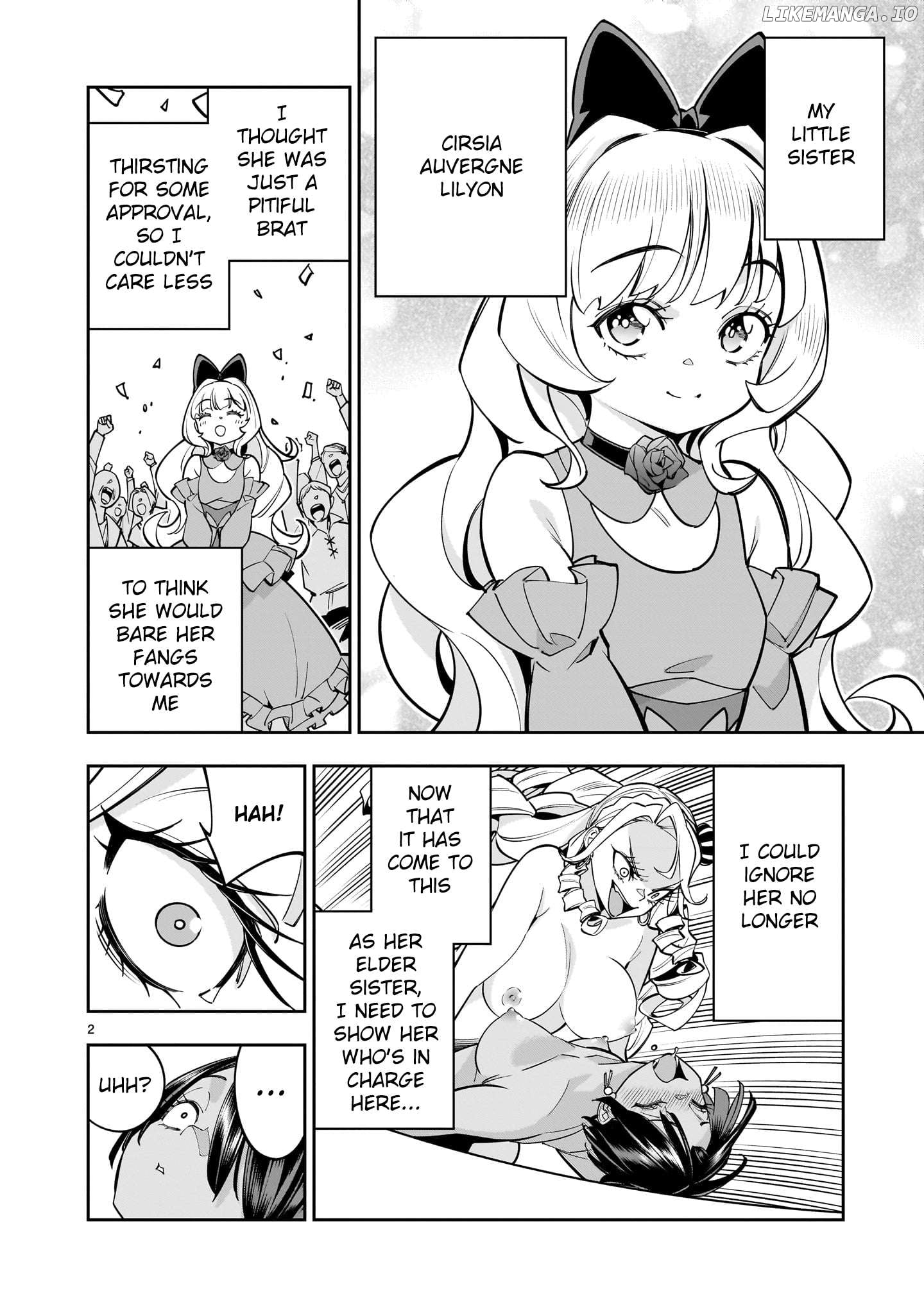 The Death Defying Princess Creates a Yuri Harem to Survive Chapter 7 - page 2