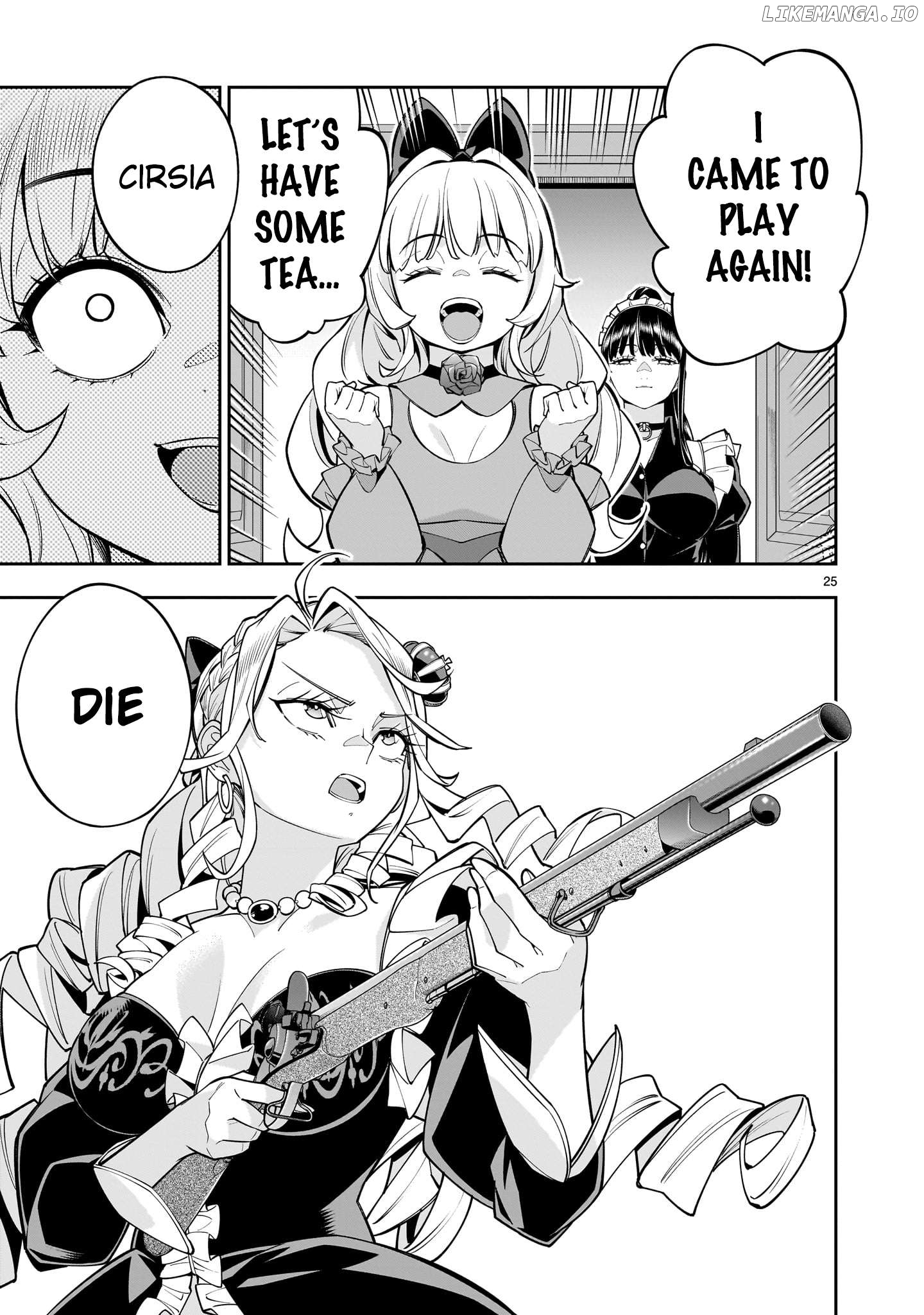 The Death Defying Princess Creates a Yuri Harem to Survive Chapter 7 - page 24