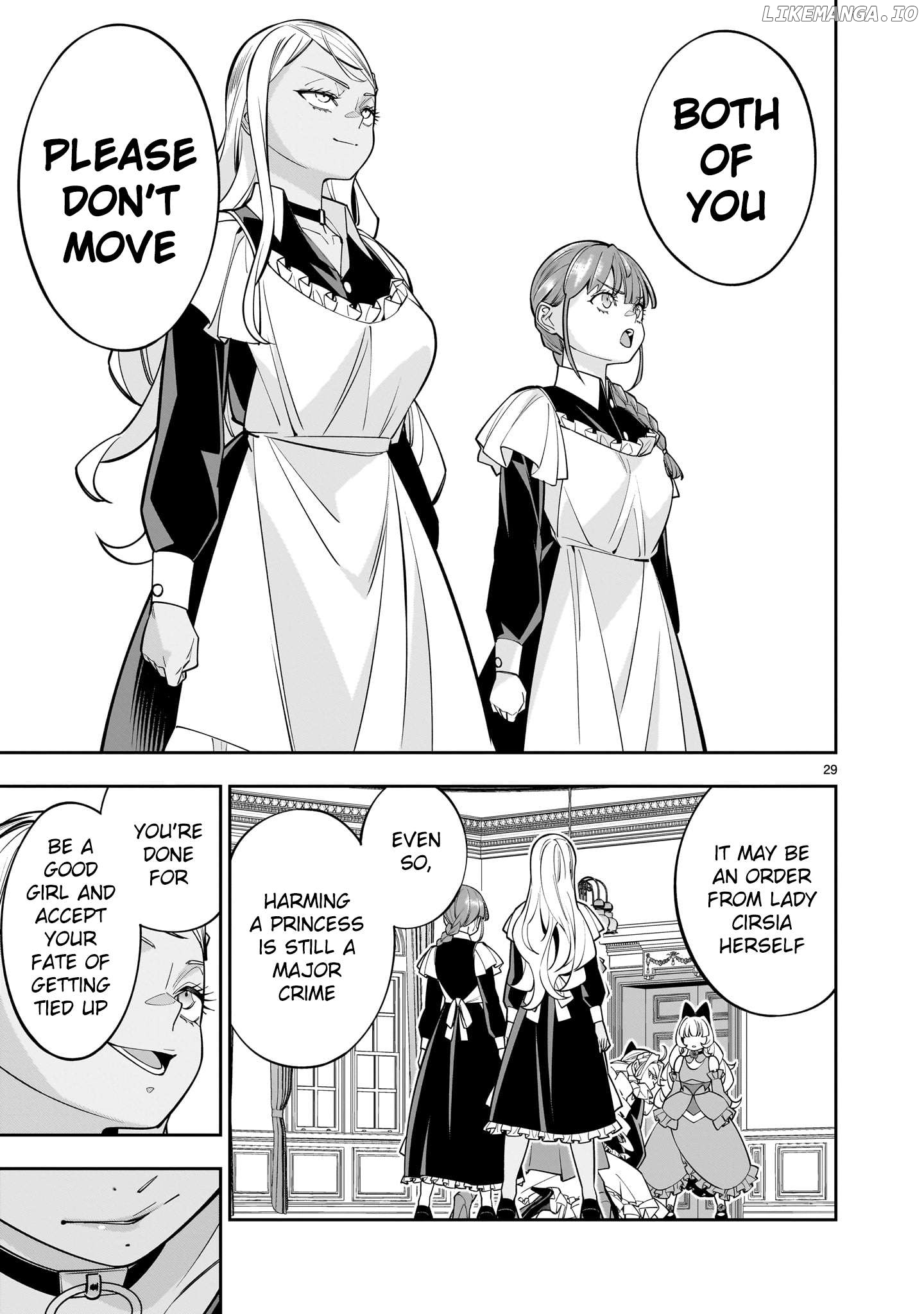 The Death Defying Princess Creates a Yuri Harem to Survive Chapter 7 - page 28