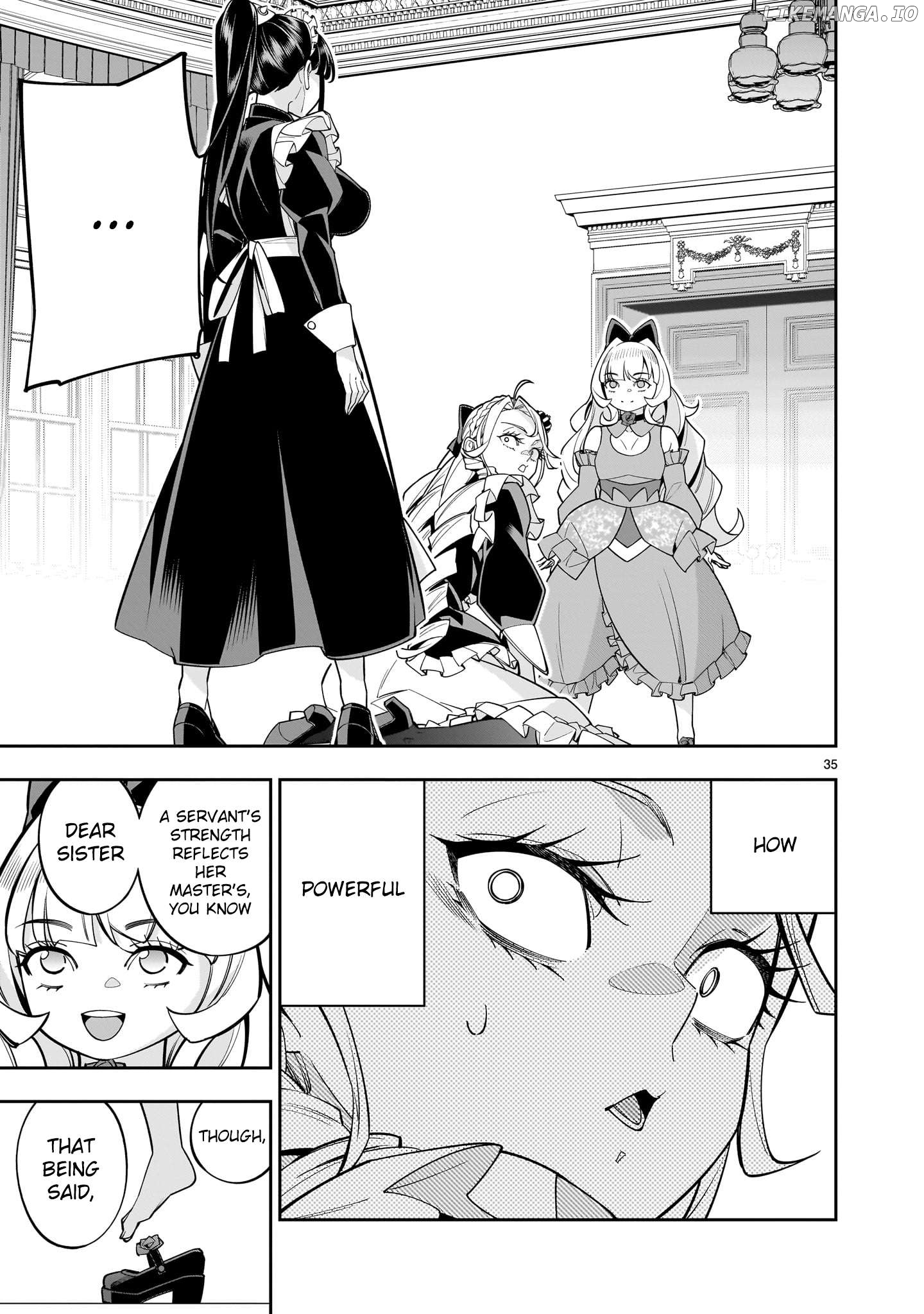 The Death Defying Princess Creates a Yuri Harem to Survive Chapter 7 - page 34