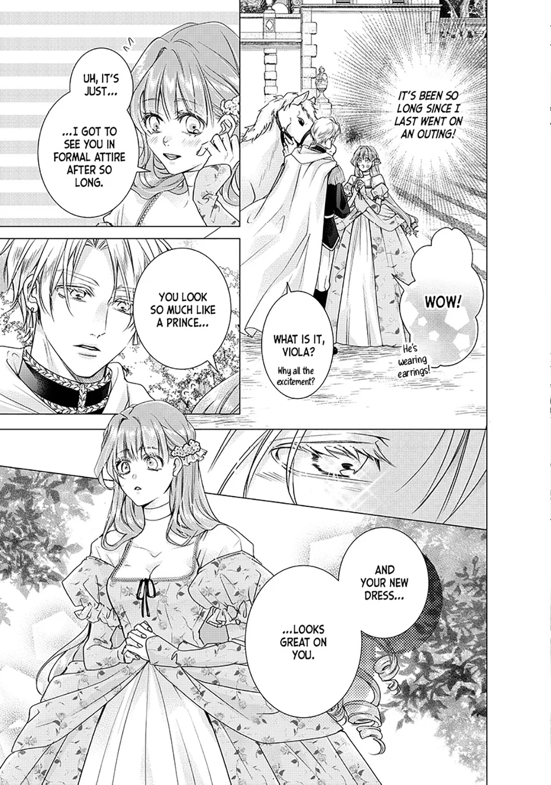 My Ice-Rose Husband Said He Only Wants Me to Play the Role of the Next Duchess, but Now He's Stalking Me at Home! Chapter 18.1 - page 3
