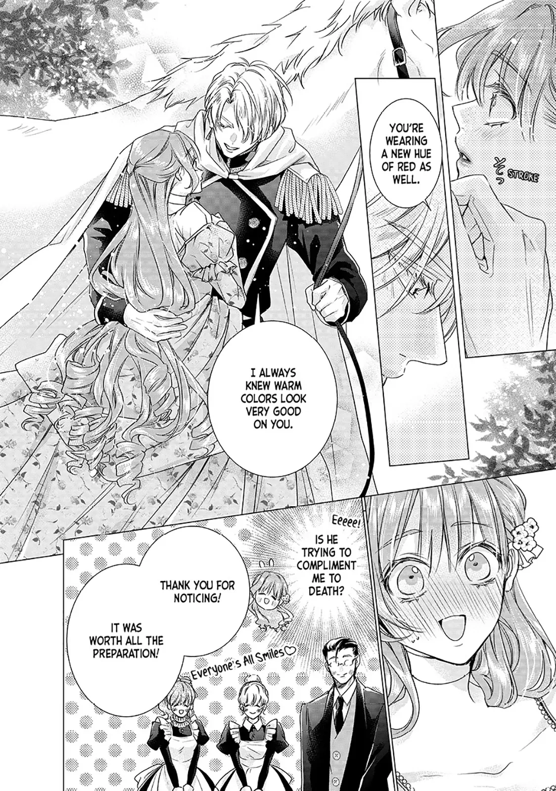 My Ice-Rose Husband Said He Only Wants Me to Play the Role of the Next Duchess, but Now He's Stalking Me at Home! Chapter 18.1 - page 4
