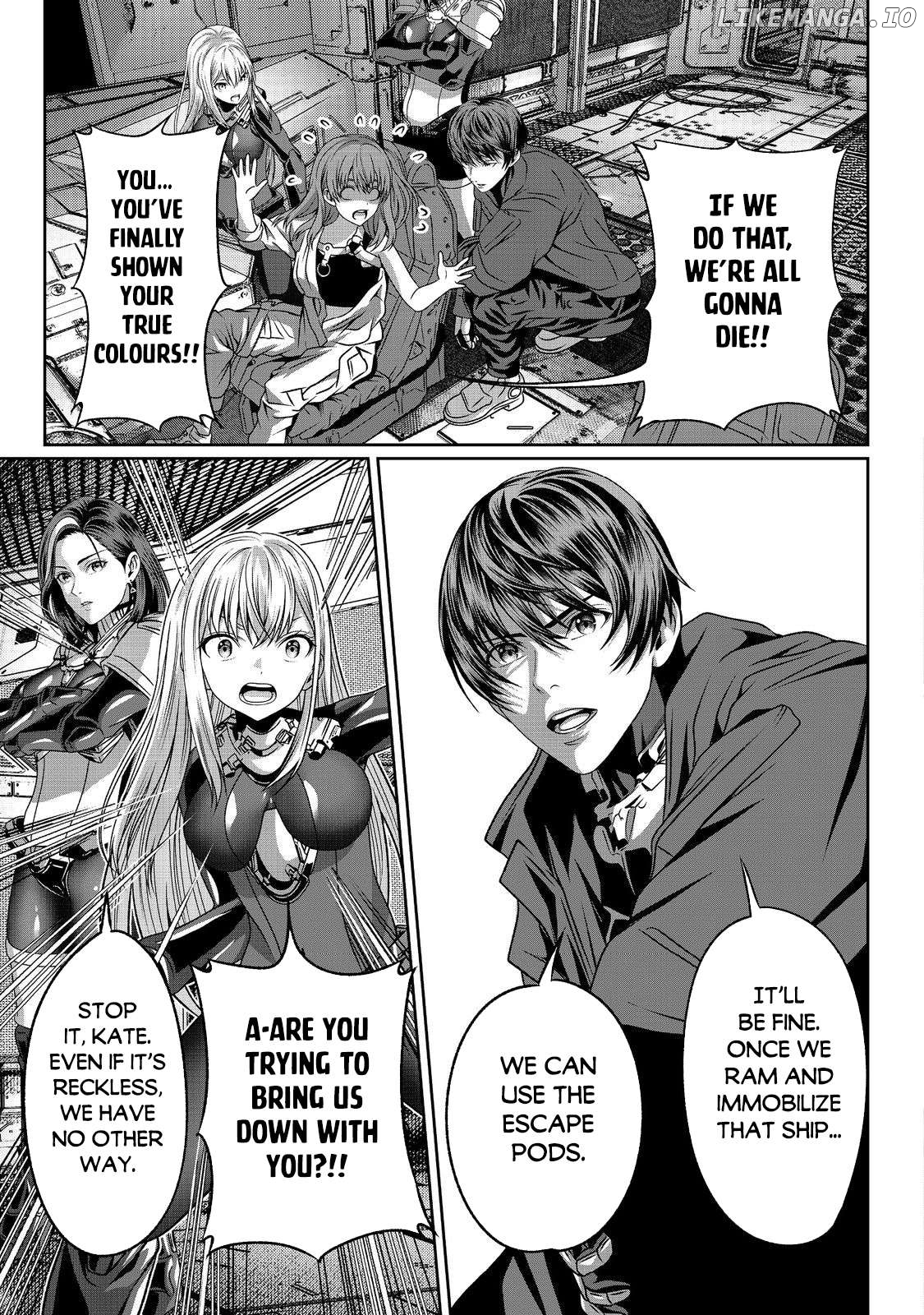 "Koko wa Makasete Sakini Ike!" wo shitai Shinitagari no Nozomanu Uchuu Gekokujou Chapter 4 - page 32