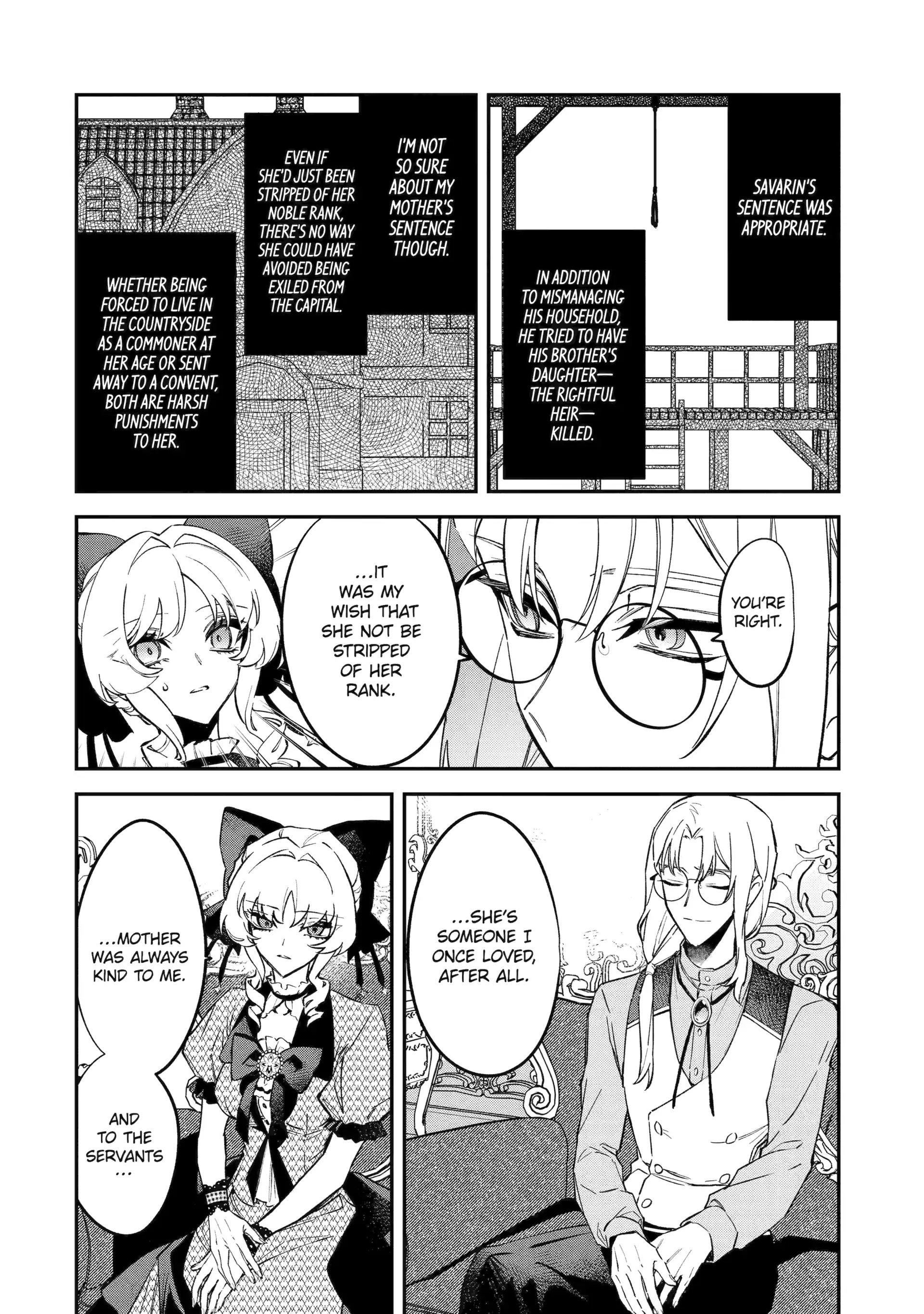 Proud to be the Villainess: I'm Doomed After Stealing my Half-Sister's Fiancé and Having Her Banished Chapter 12.2 - page 1