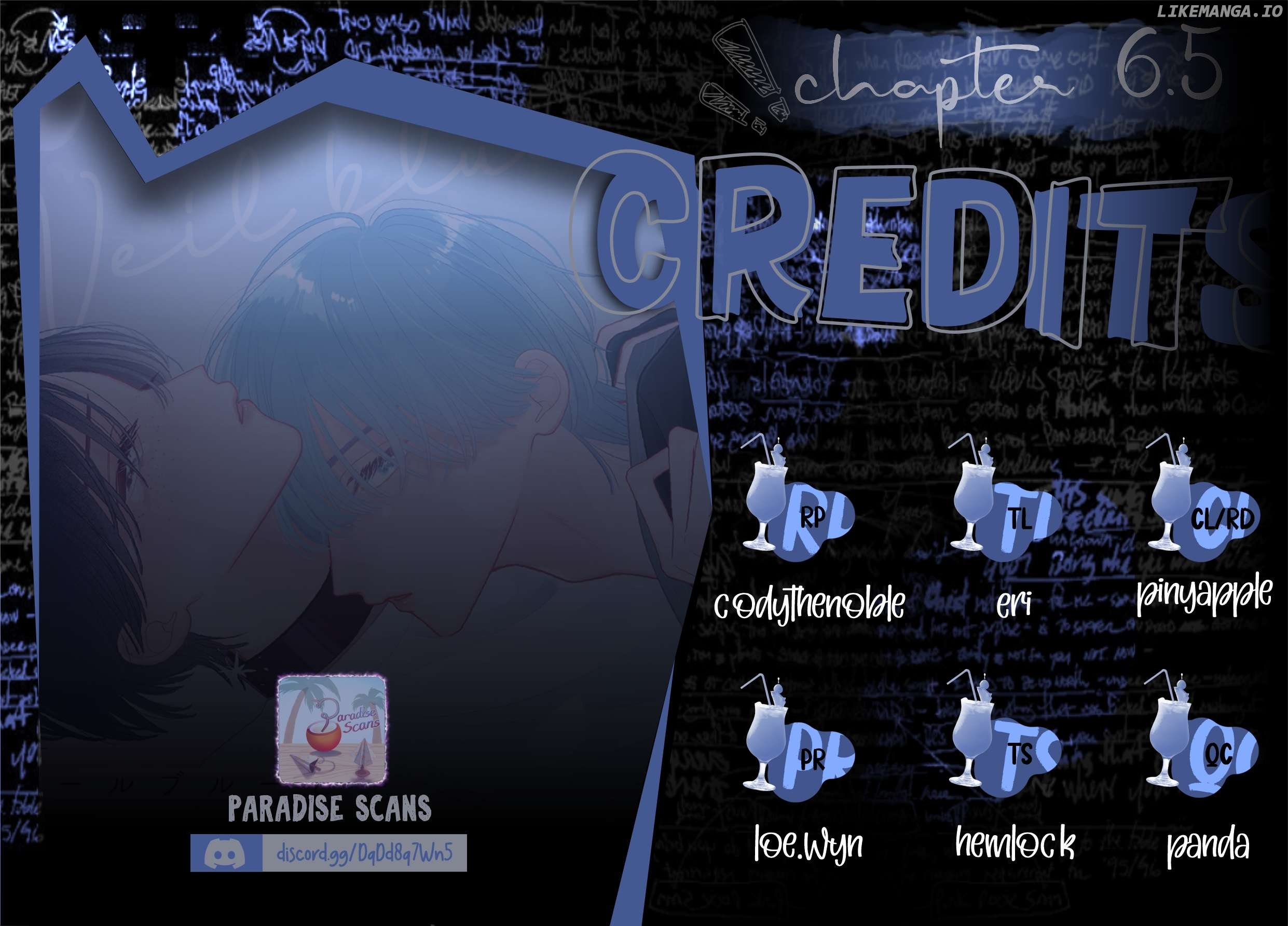 Veil Blue To Kuchinashi No Hanataba Chapter 6.5 - page 2