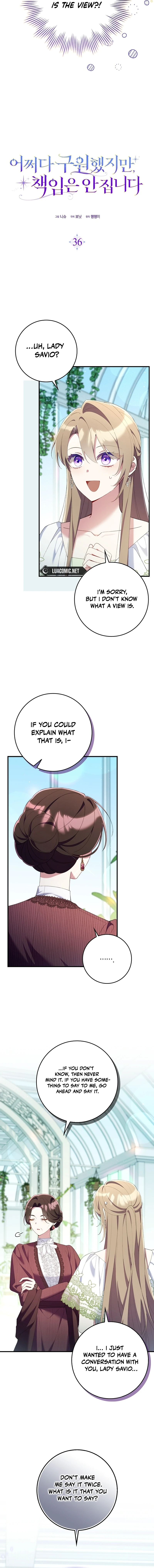 I Saved You, but I’m Not Responsible Chapter 36 - page 6