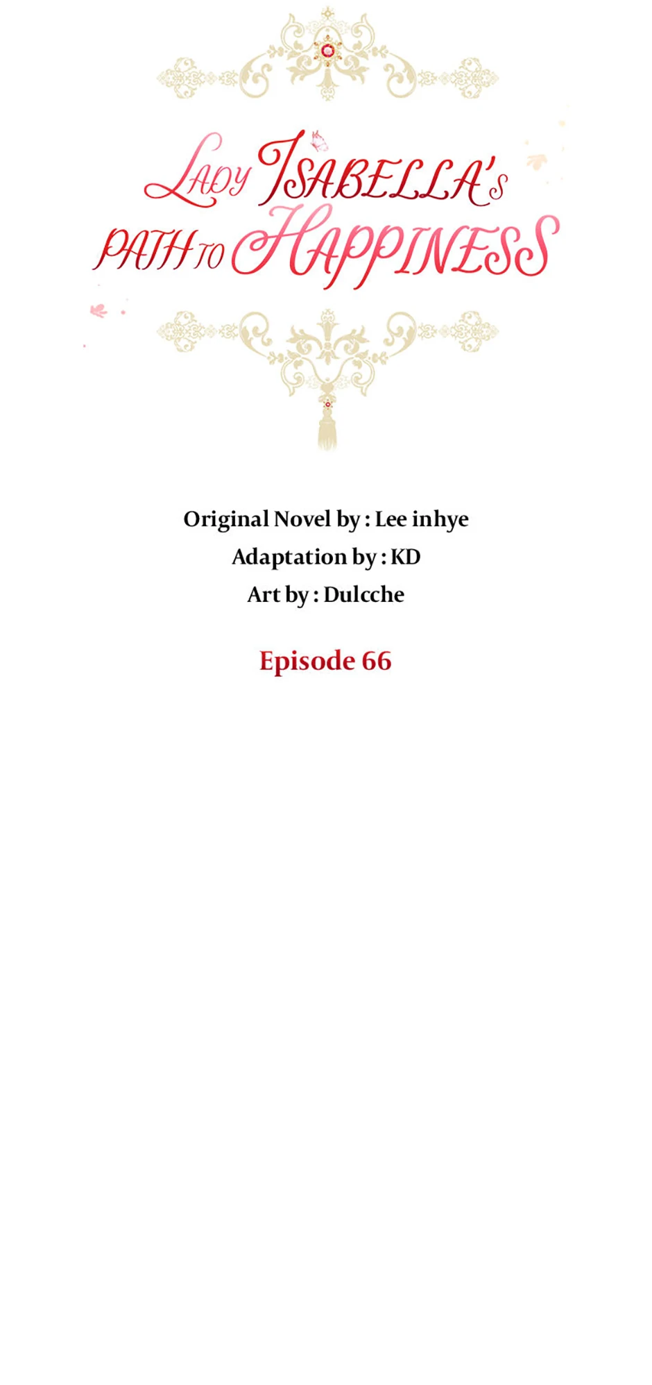 Lady Isabella's Path To Happiness Chapter 66 - page 46