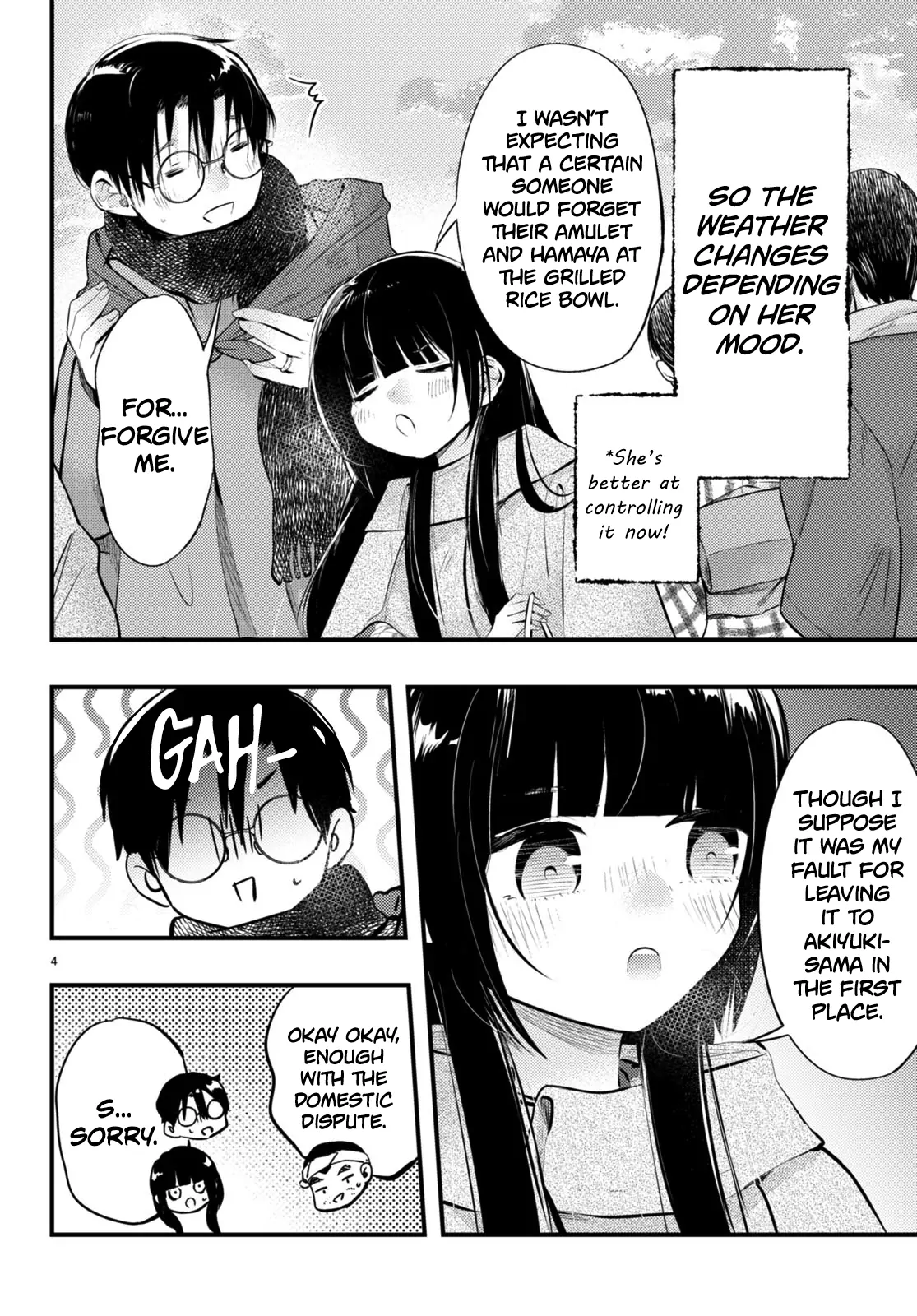 The Story of How My Wife's Mood Changes the Weather Chapter 11 - page 4