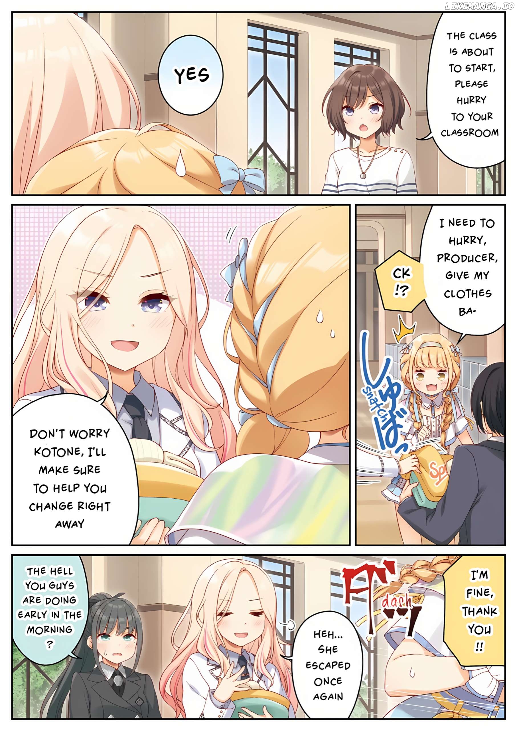 Gakuen Idolm@ster - P ga P Shitemasu (Doujinshi) Chapter 7 - page 8