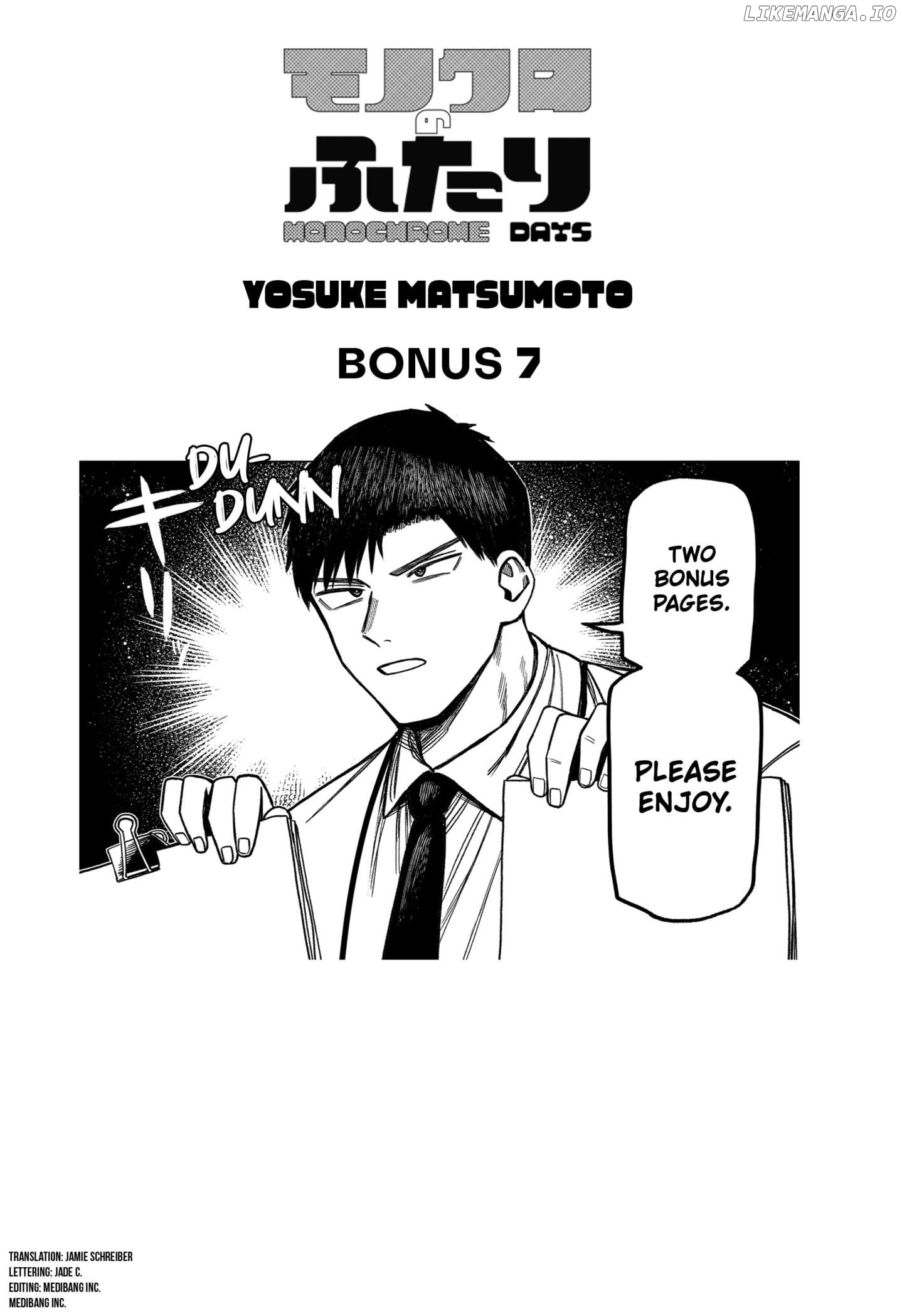 Monochrome Days Chapter 16.5 - page 1