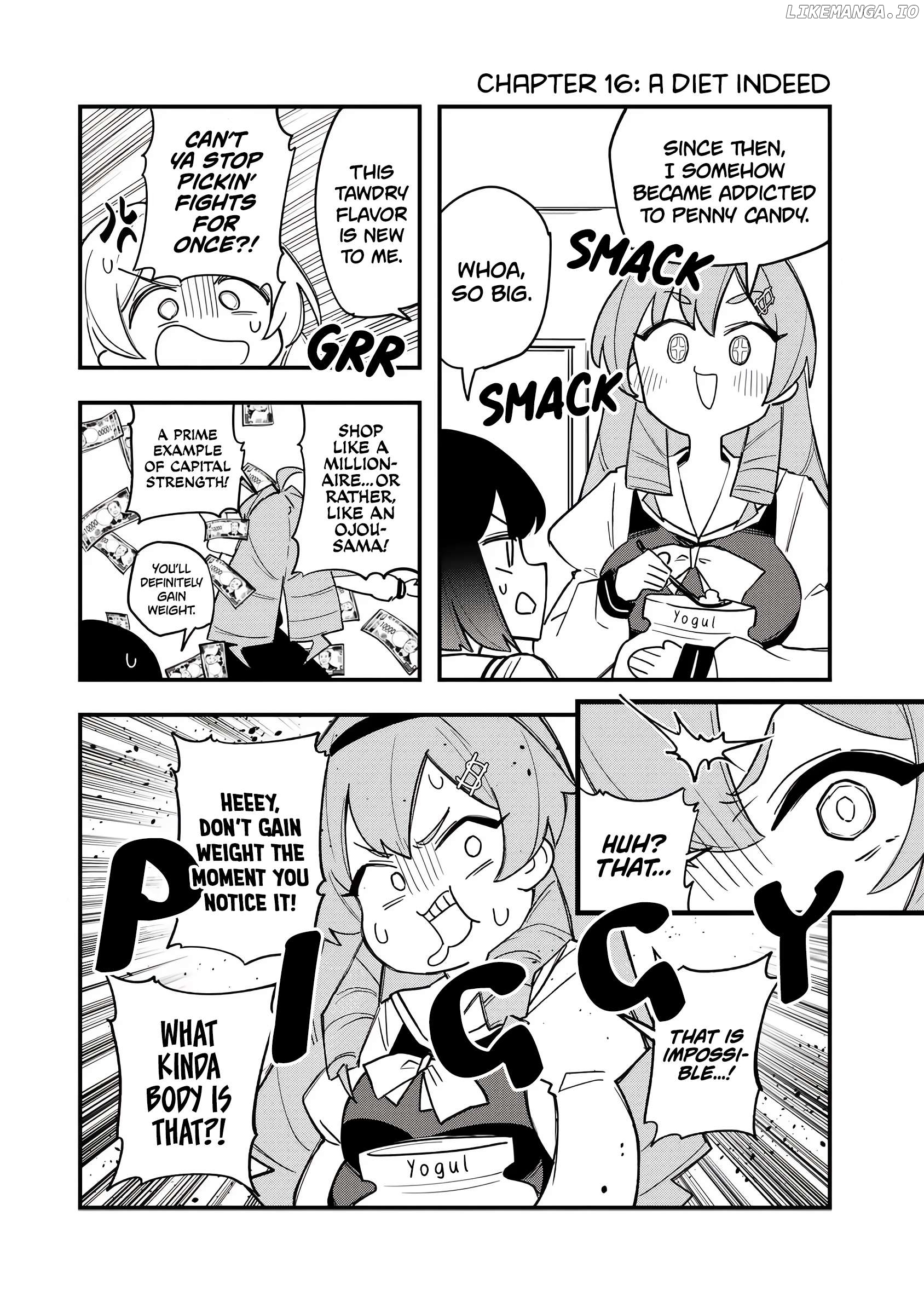 Bakushin Ojou-sama Dou! Chapter 16 - page 1