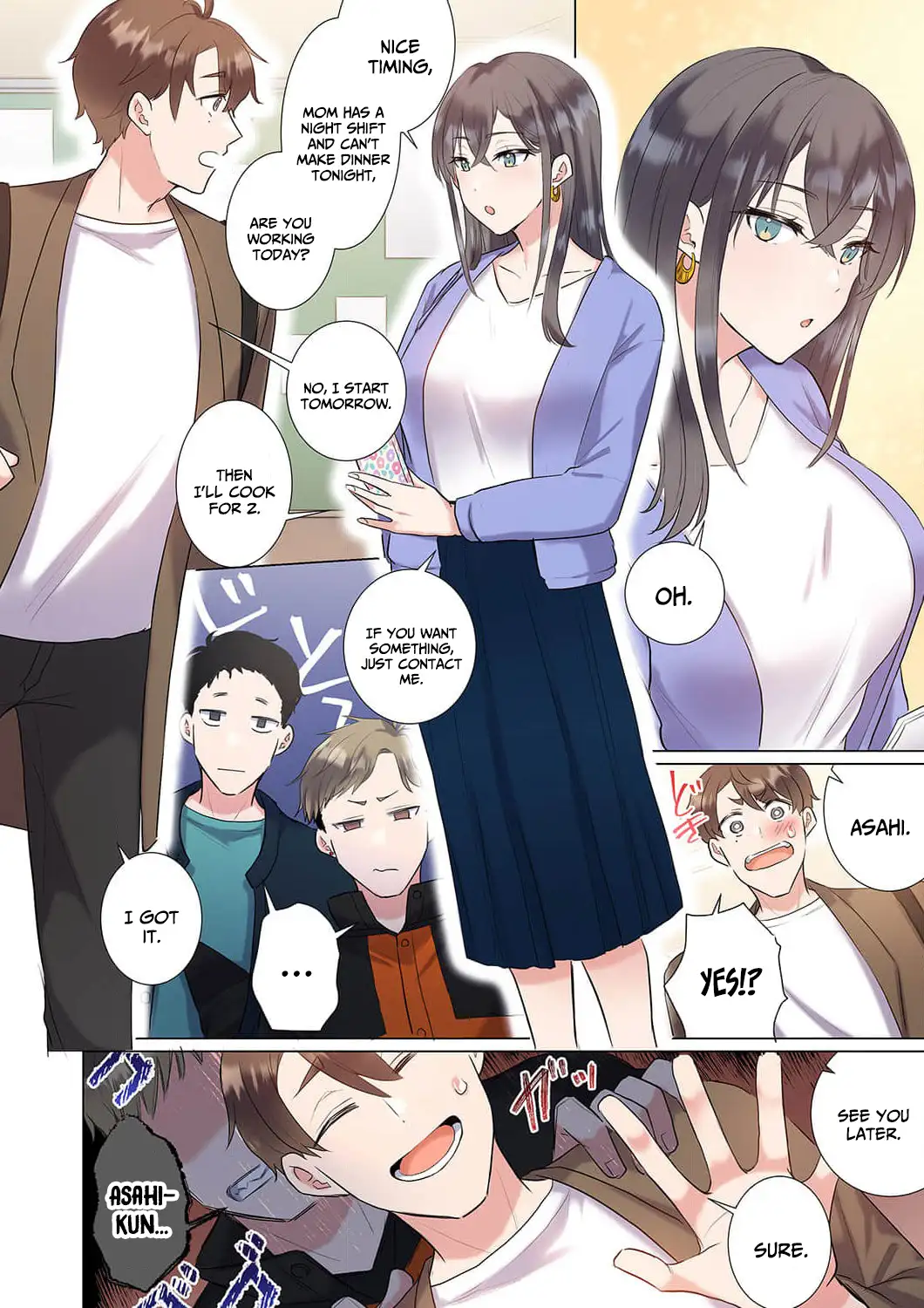Boku to Gimai no Kakushigoto - Kazoku ni Natta Kimi no Yuuwaku Chapter 4 - page 3
