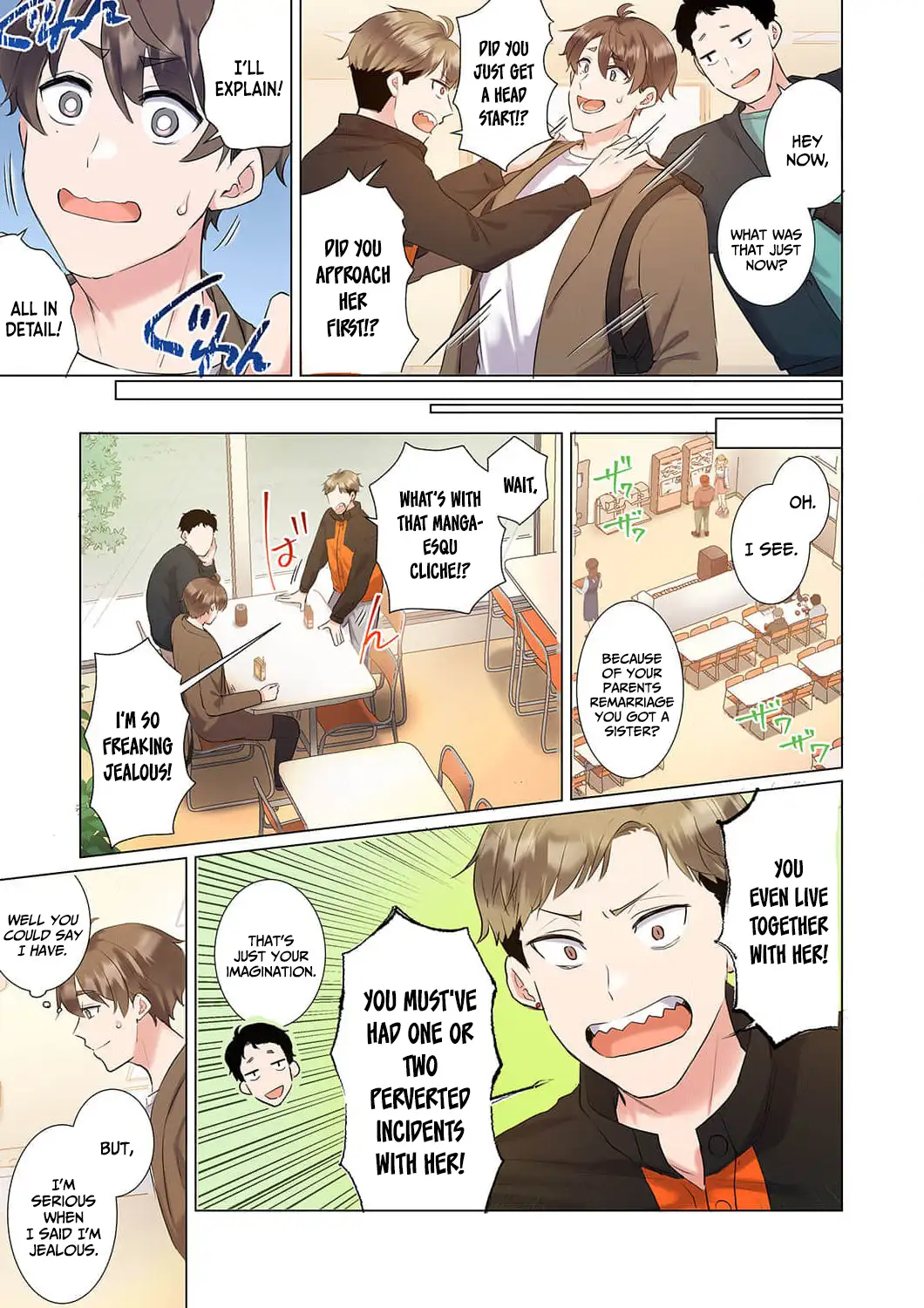 Boku to Gimai no Kakushigoto - Kazoku ni Natta Kimi no Yuuwaku Chapter 4 - page 4