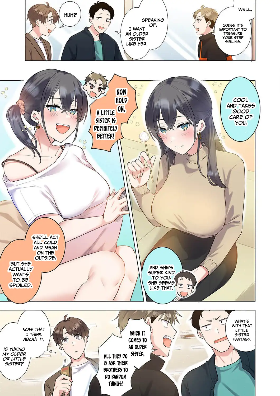 Boku to Gimai no Kakushigoto - Kazoku ni Natta Kimi no Yuuwaku Chapter 4 - page 6
