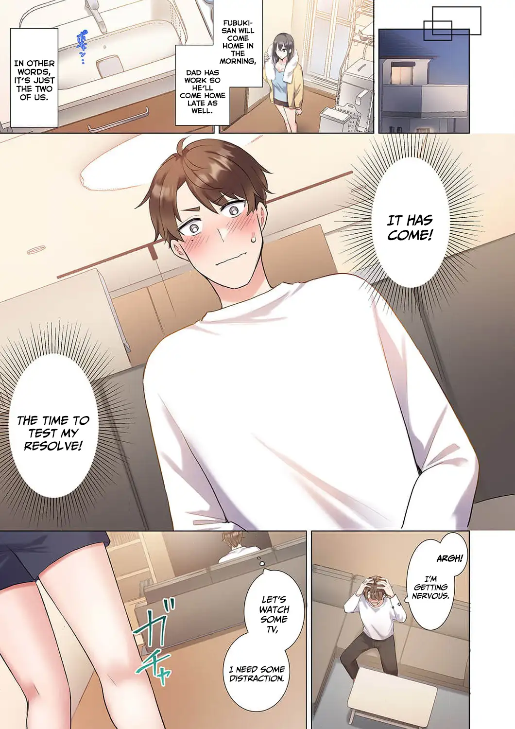 Boku to Gimai no Kakushigoto - Kazoku ni Natta Kimi no Yuuwaku Chapter 4 - page 8