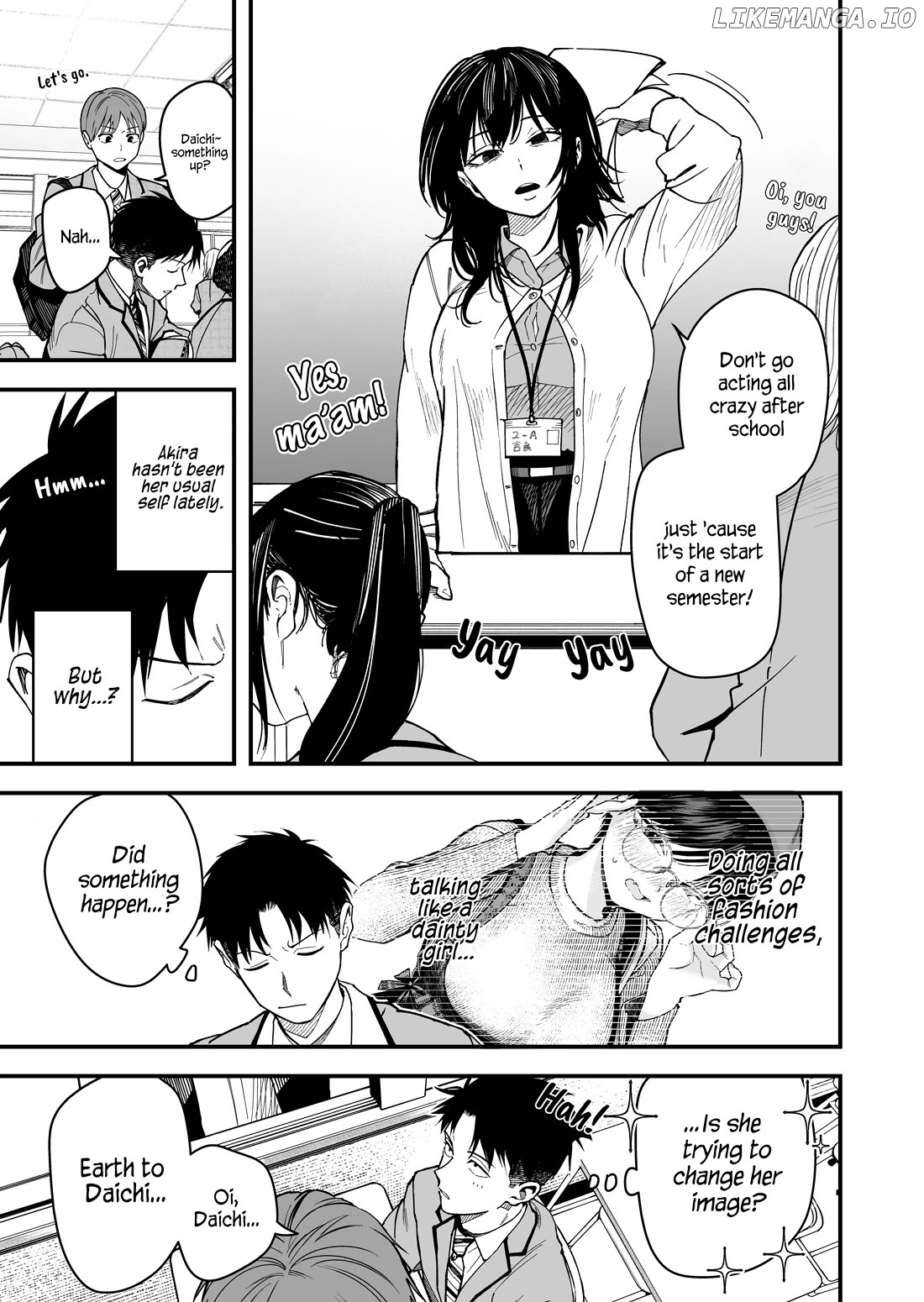 Takou no Boyish Kanojo Chapter 17 - page 1