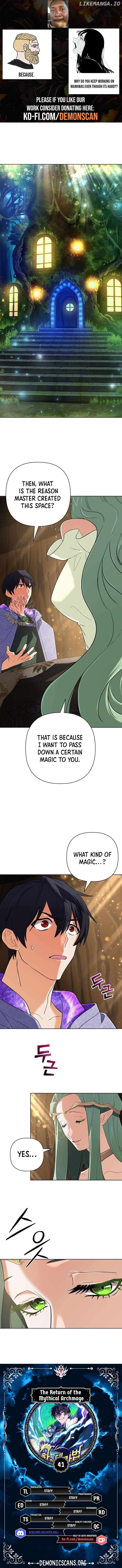 The Return of the Mythical Archmage Chapter 41 - page 1