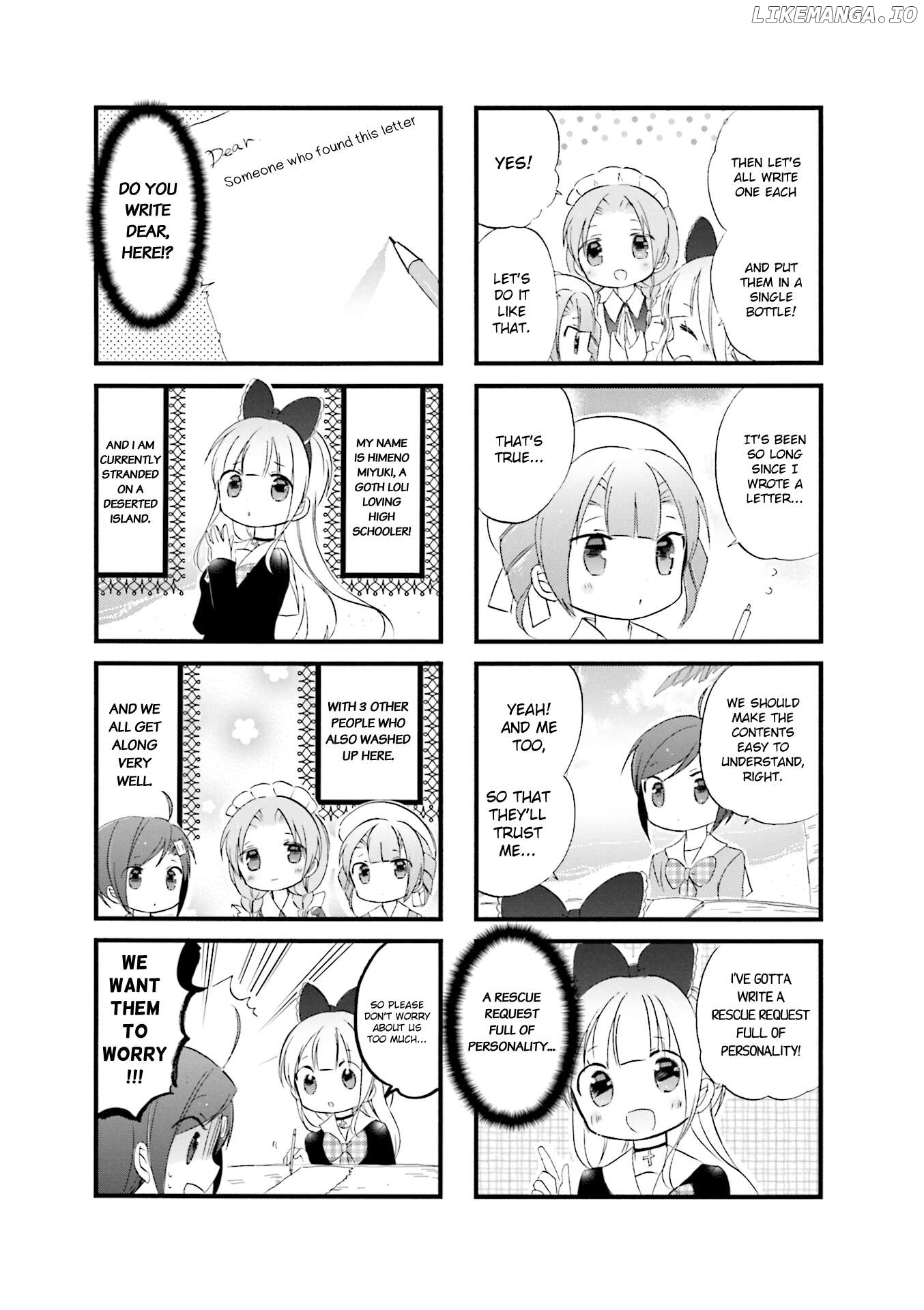 Goth Loli JK Mujintou Hyouryuuki Chapter 17 - page 3