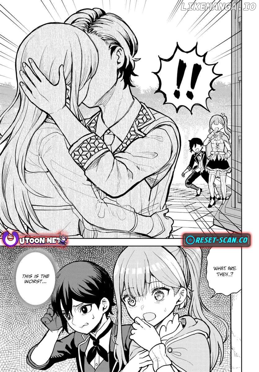 I was reincarnated as the villain with evil eyes, so I aim to be a mob character Chapter 4.2 - page 2