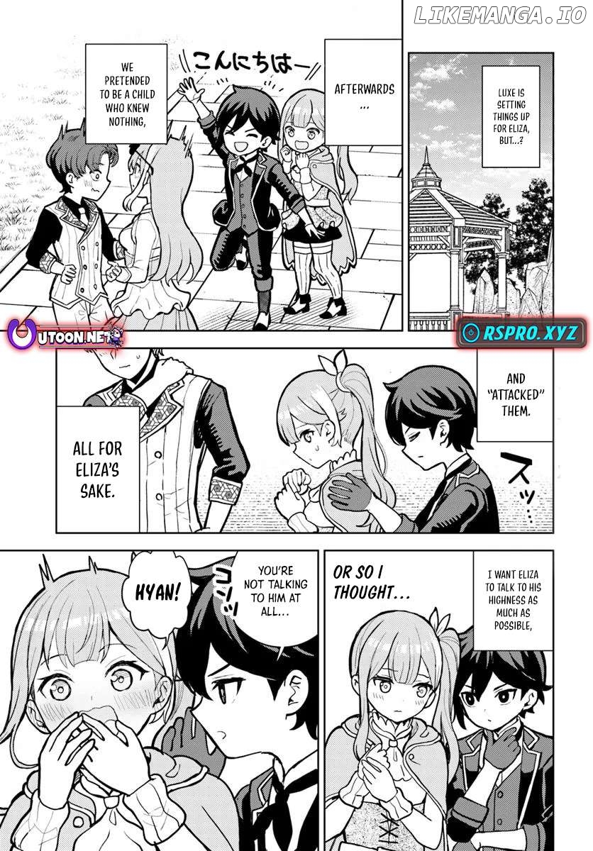 I was reincarnated as the villain with evil eyes, so I aim to be a mob character Chapter 5.1 - page 2