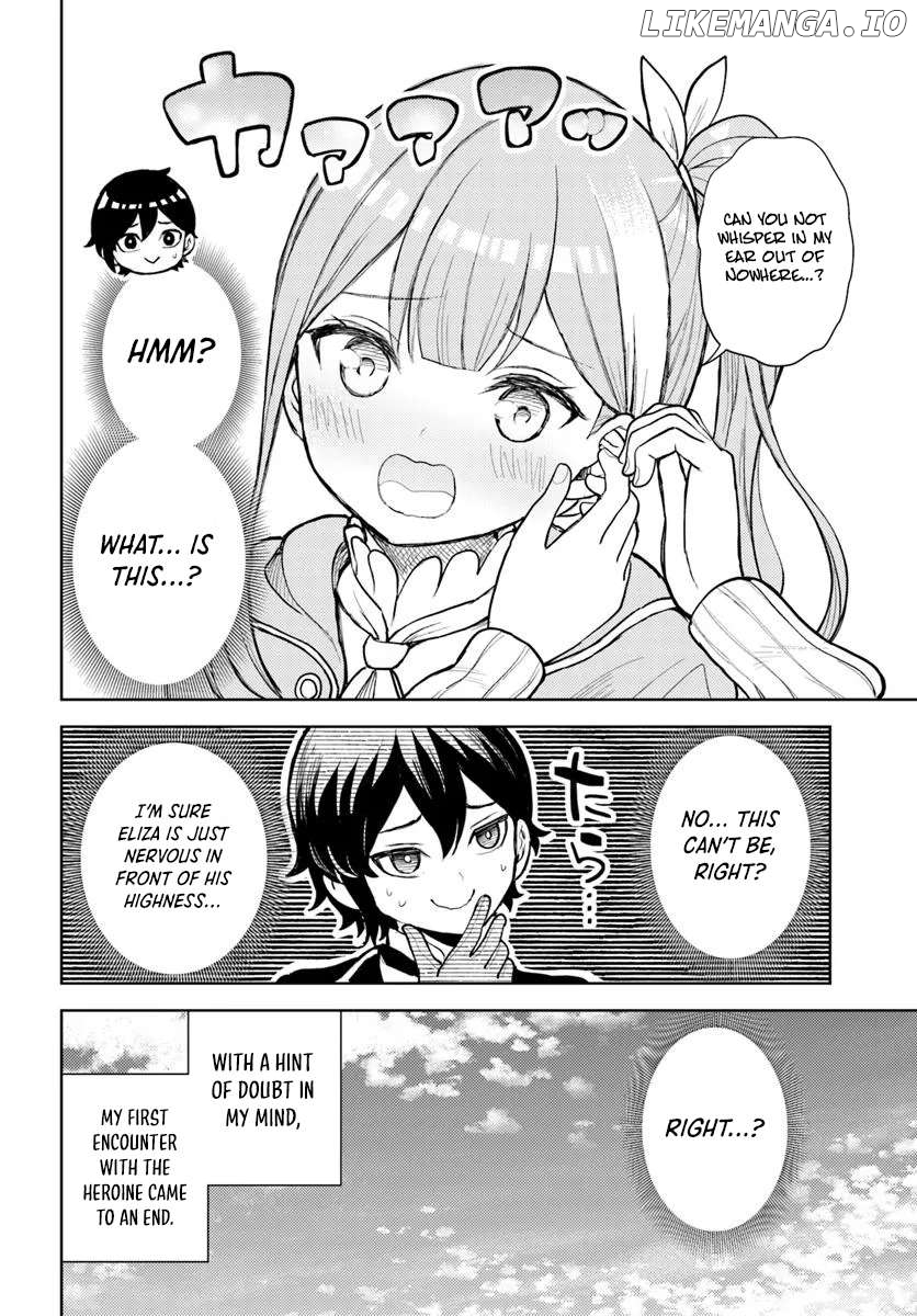 I was reincarnated as the villain with evil eyes, so I aim to be a mob character Chapter 5.1 - page 3