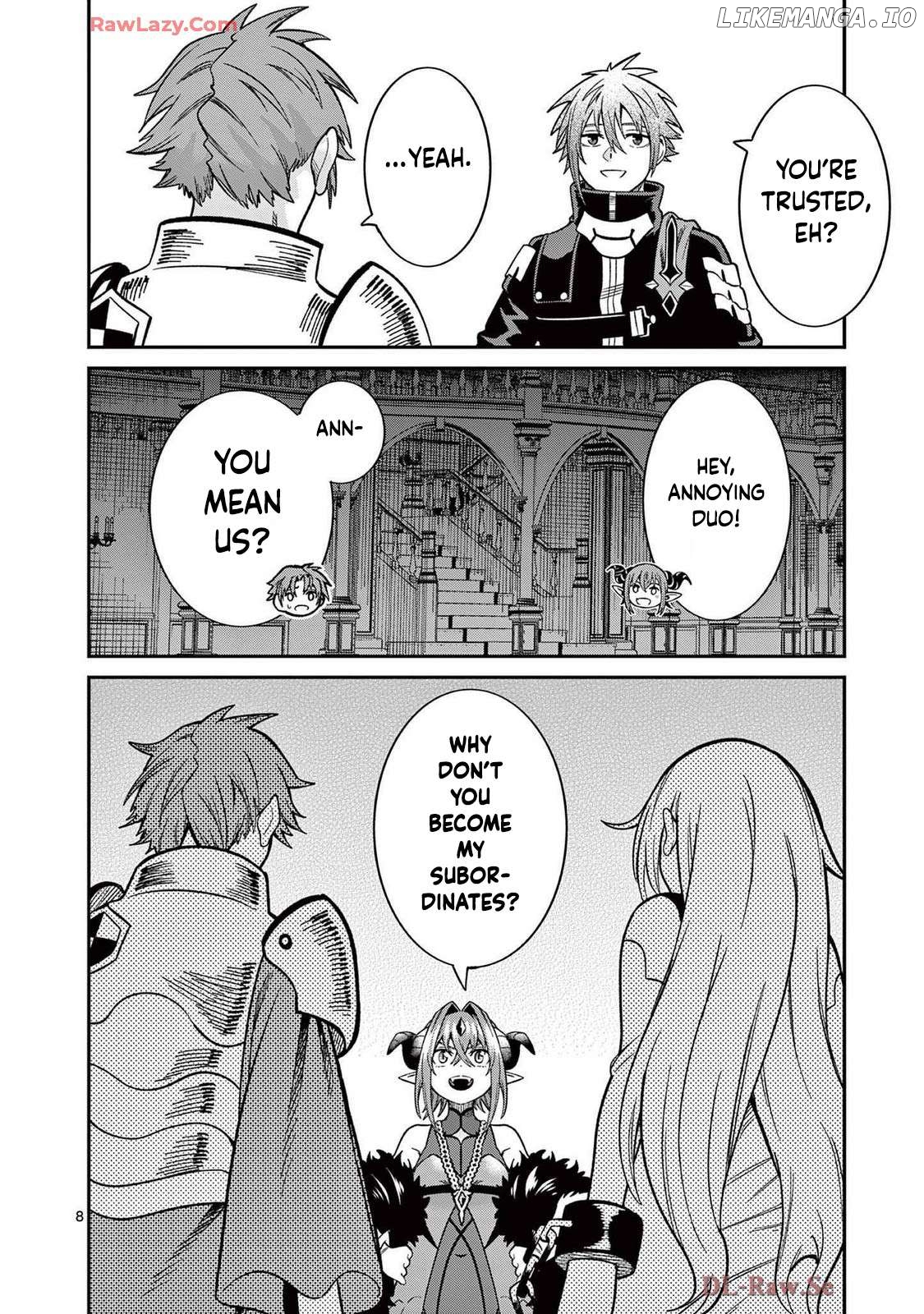 Power-Hara Genkai Yuusha, Maougun kara Koutaiguu de Scout sareru ~Yuusha Ranking 1-i na no ni Tedori ga Gomi sugite Seikatsu Dekimasen~ Chapter 15 - page 8