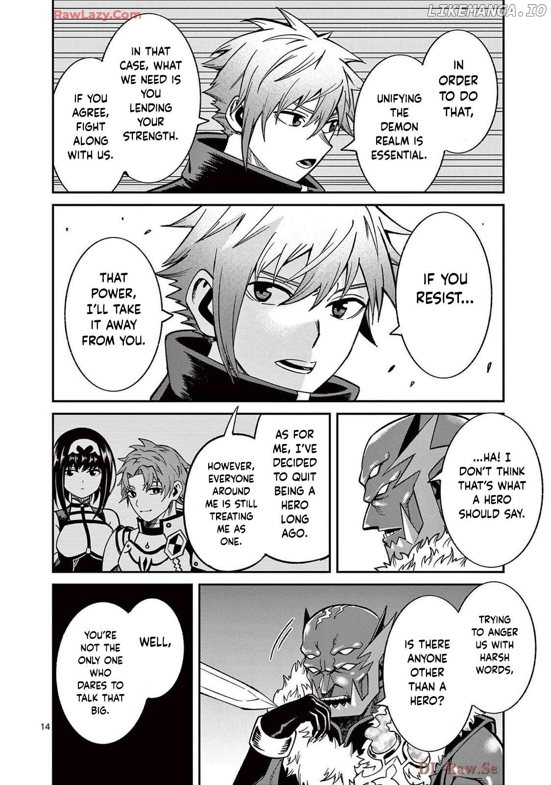 Power-Hara Genkai Yuusha, Maougun kara Koutaiguu de Scout sareru ~Yuusha Ranking 1-i na no ni Tedori ga Gomi sugite Seikatsu Dekimasen~ Chapter 17 - page 14