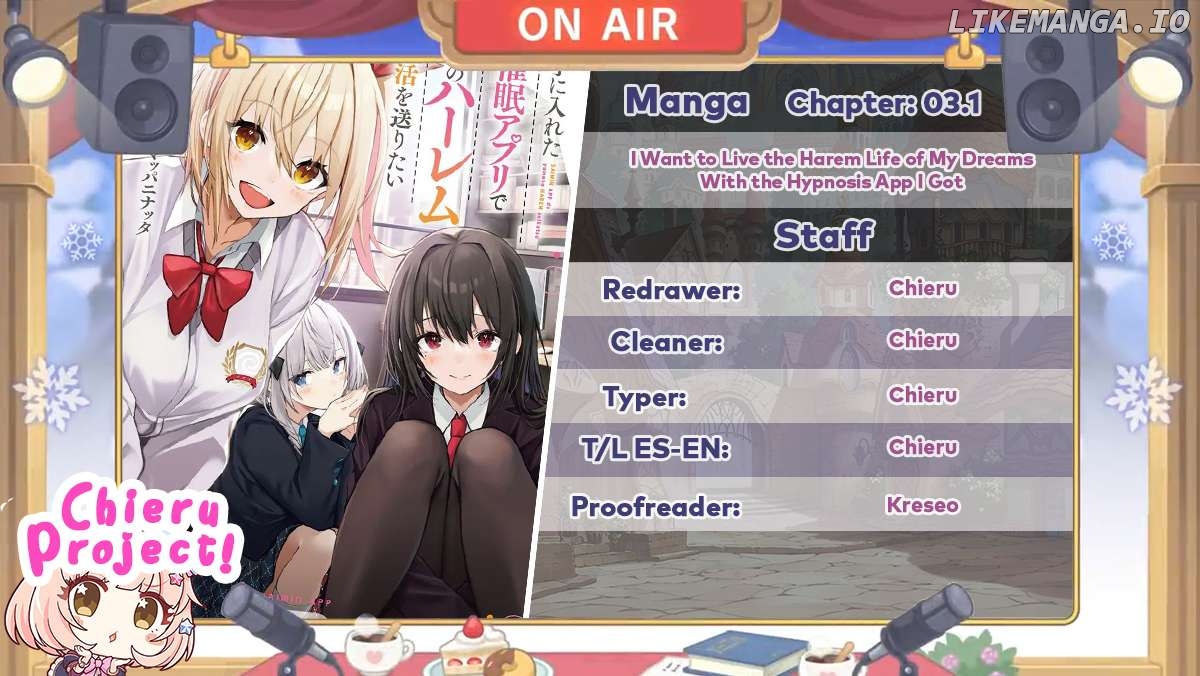 Te ni iretan saimin apuri de yume no haaremu seikatsu o okuritai Chapter 3.1 - page 1